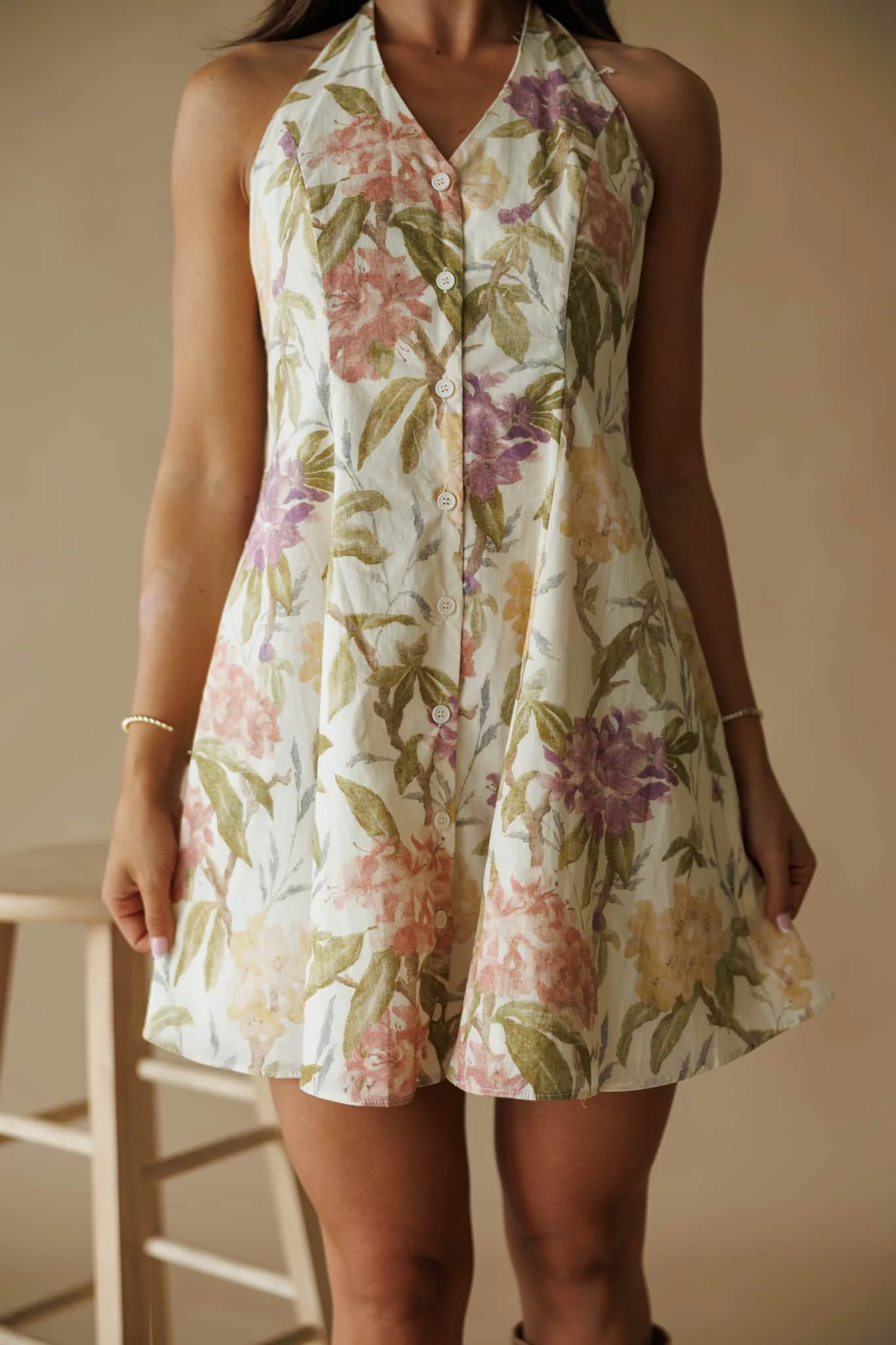 Afternoon Peony Dress - Image 5