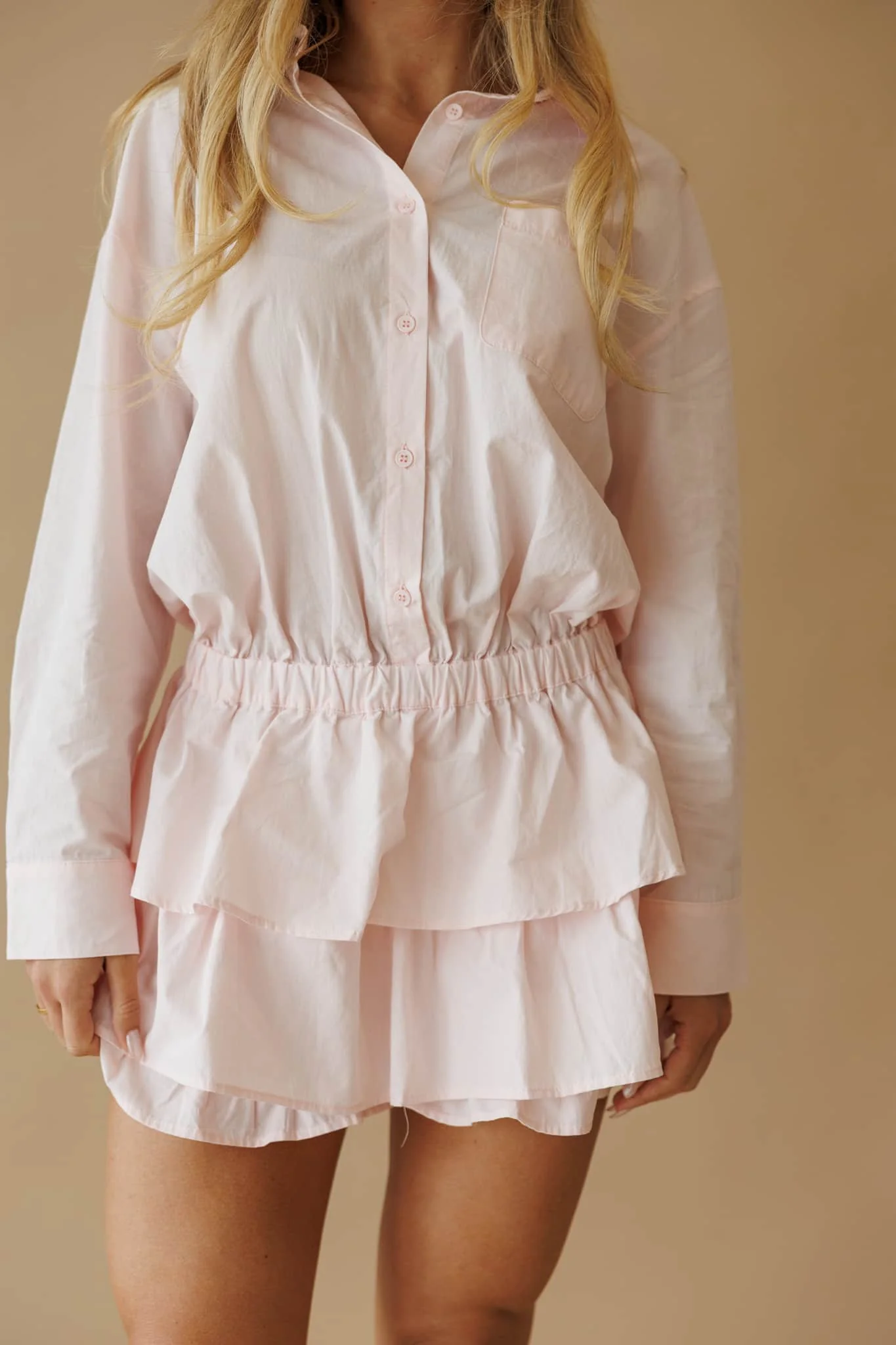 Baby Pink Ruffle Romper - Image 5