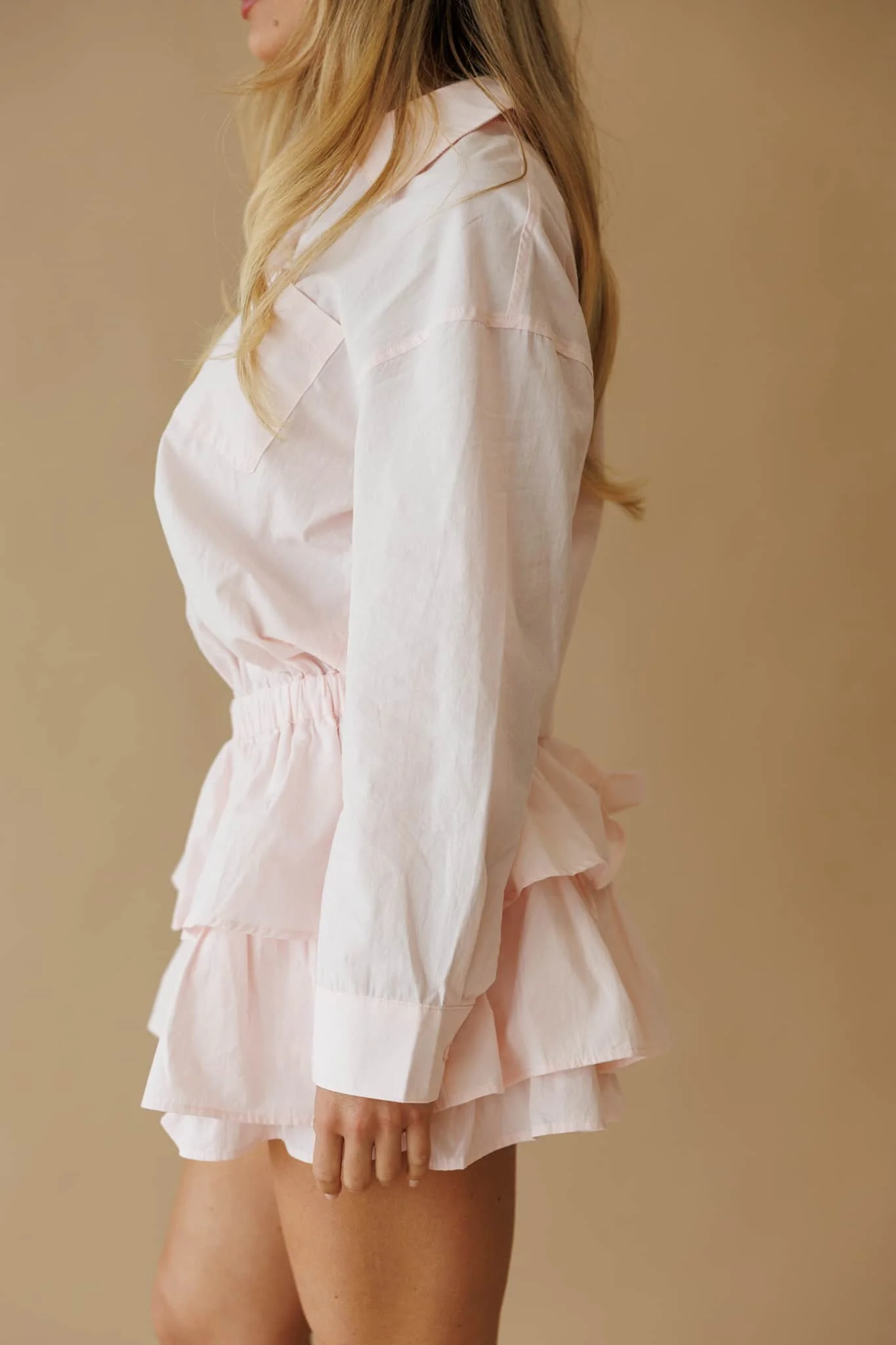 Baby Pink Ruffle Romper - Image 6