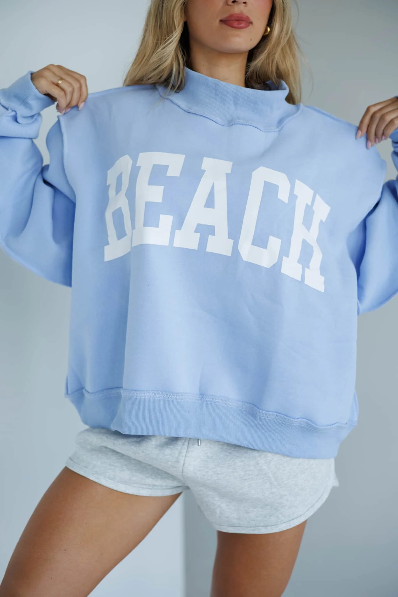 Beach and Lake Reversible Mock Neck - Image 3