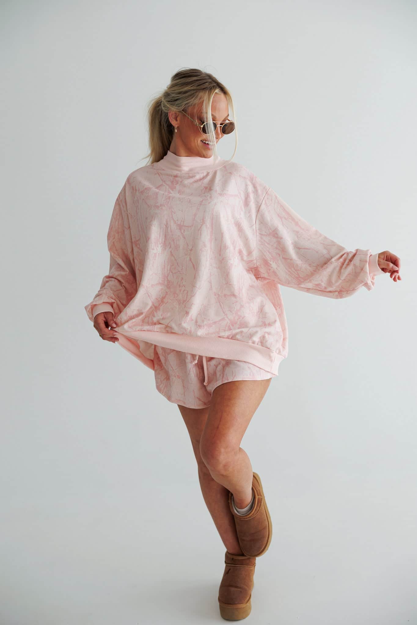 Blush Camo Shorts - Image 6