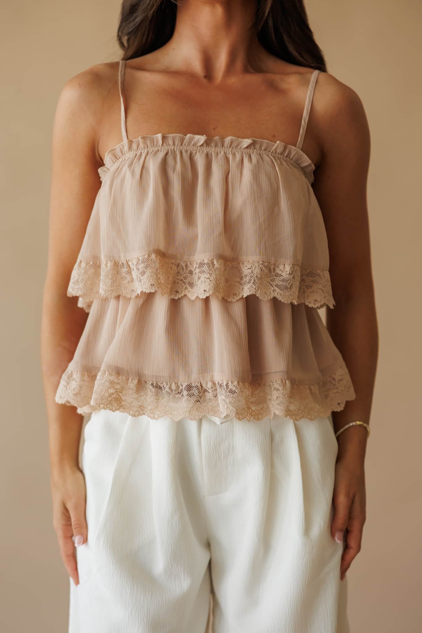Blushing Romance Lace Top - Image 2
