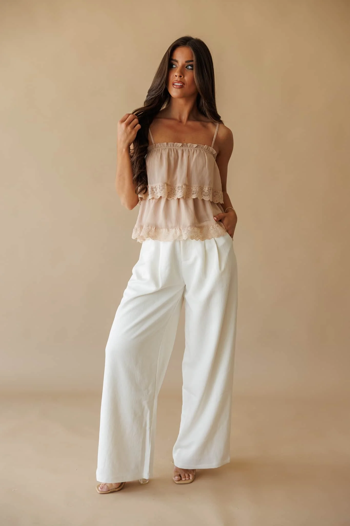 Blushing Romance Lace Top - Image 6