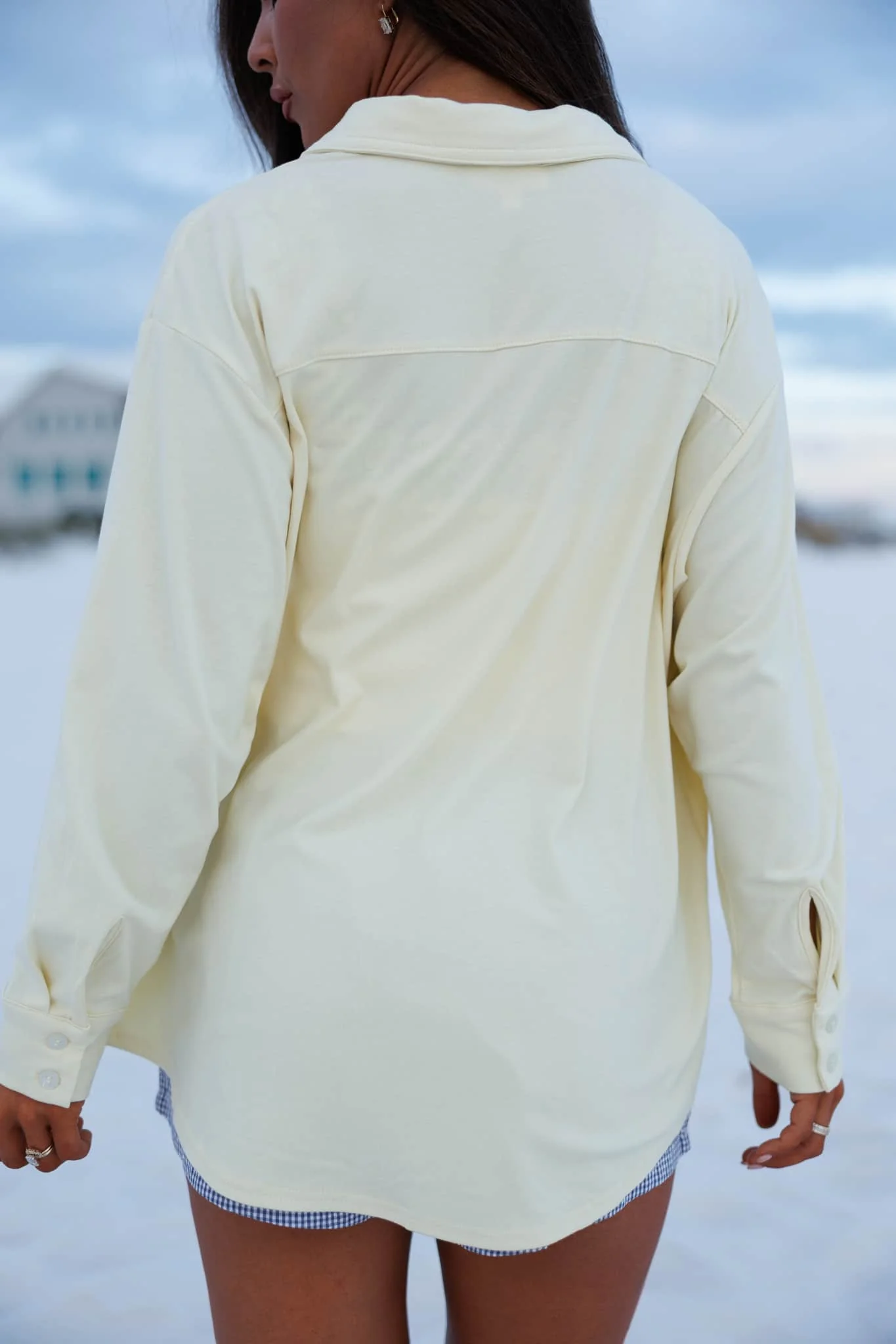 Butter Button Down Jersey Shirt - Image 3