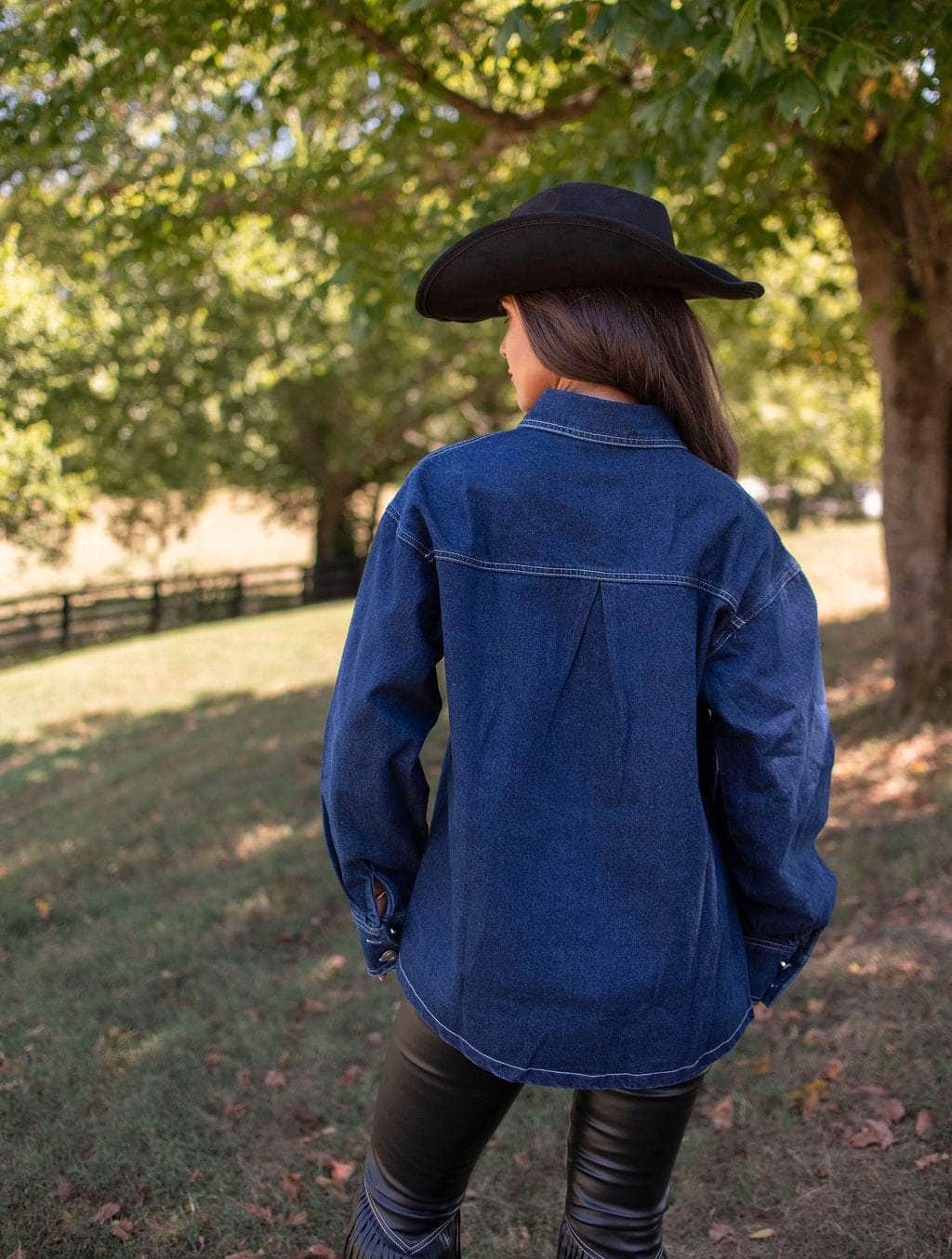Carrie Denim Jacket - Image 2