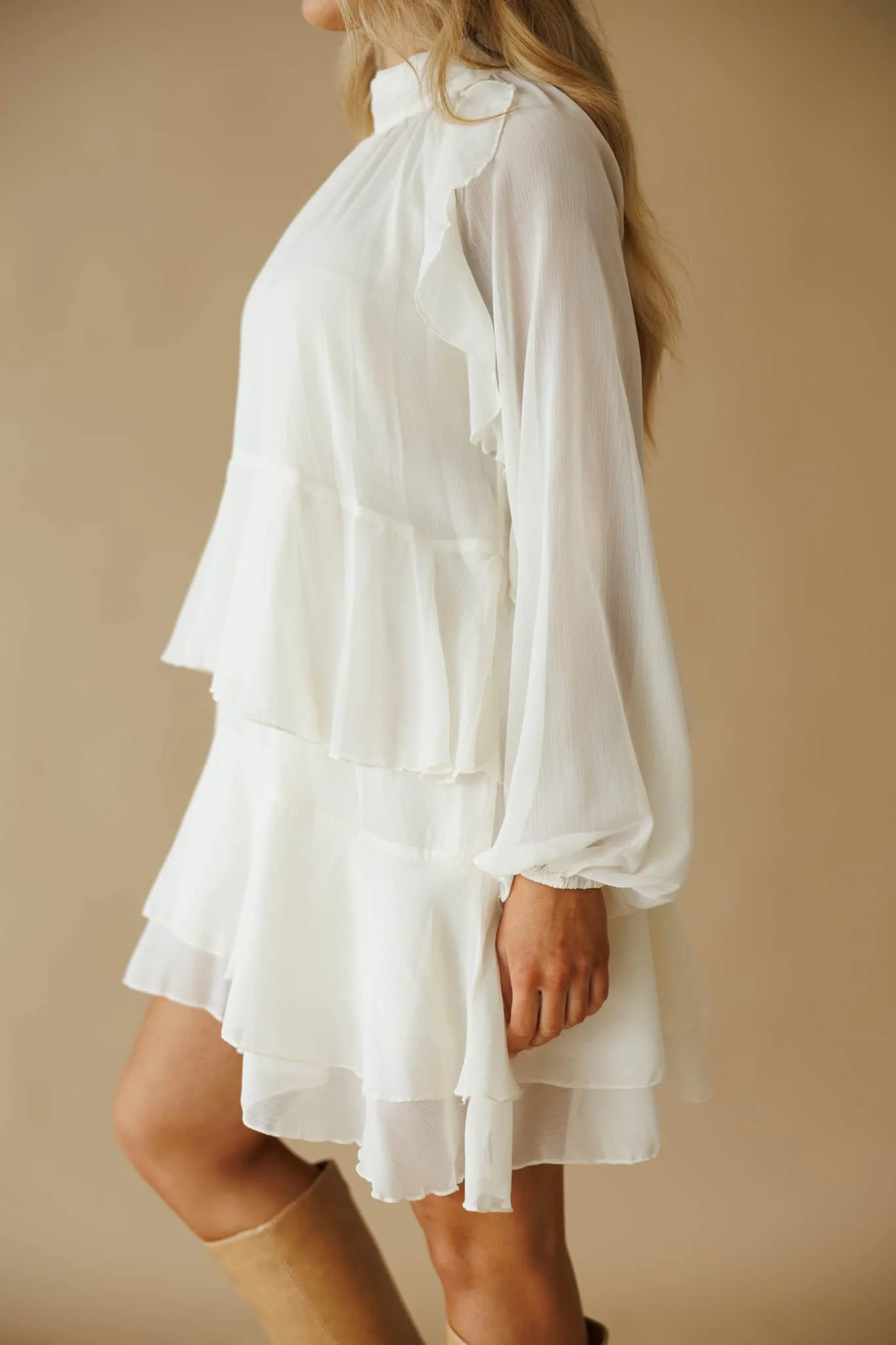 Champagne Country Dress - Image 3