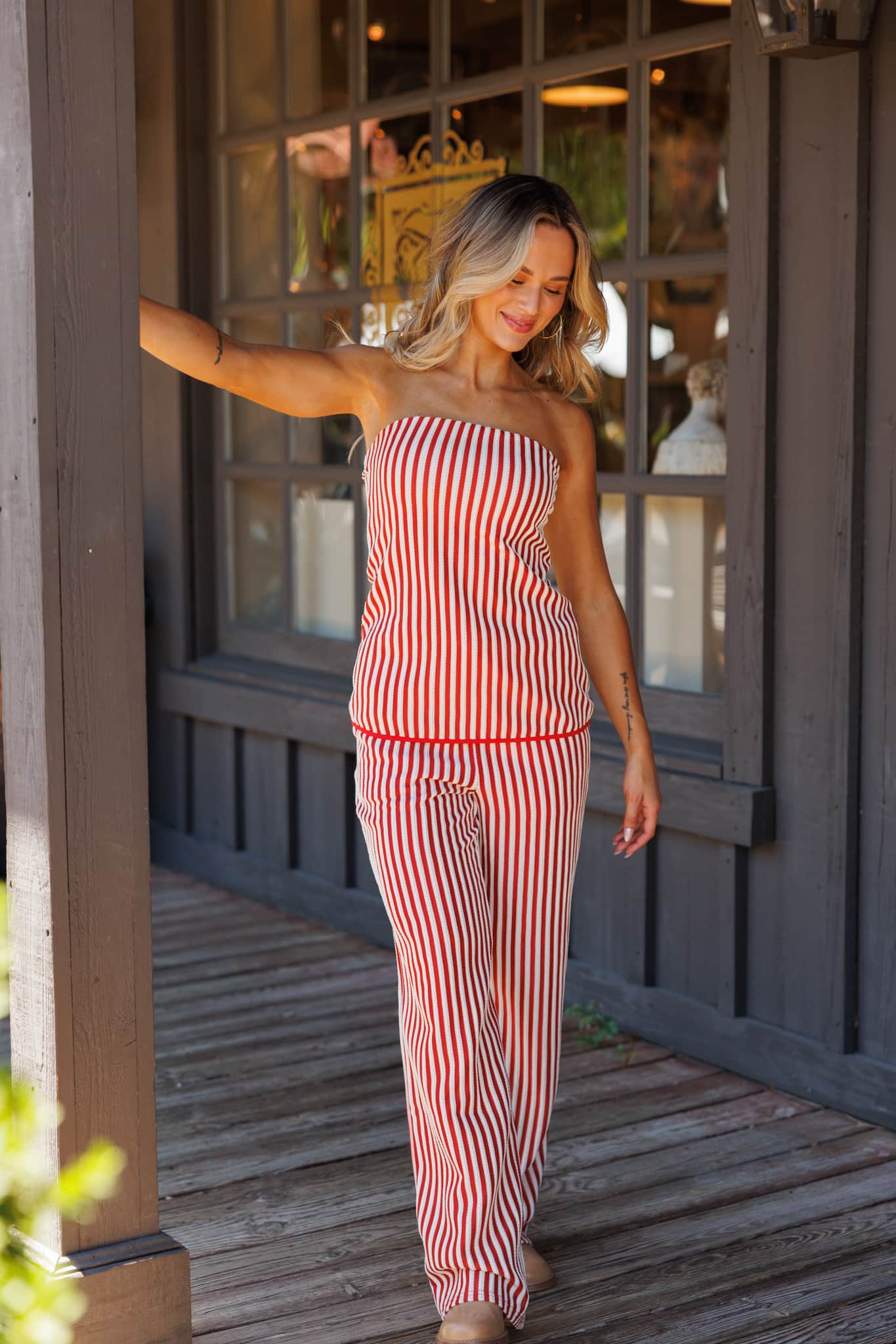 Cherry Coke Striped Pants - Image 5
