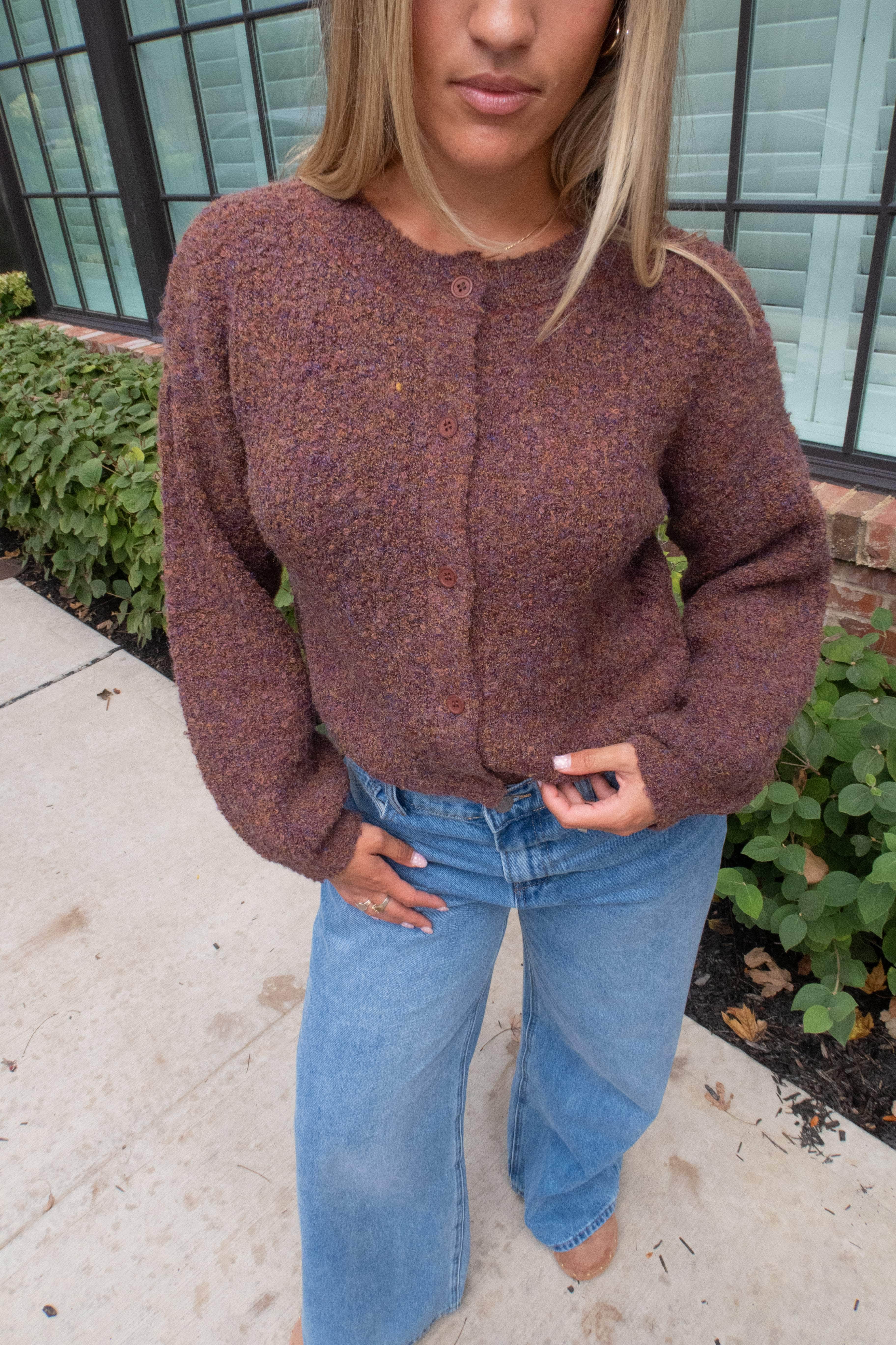 Cinnamon Chai Sweater Cardigan - Image 3