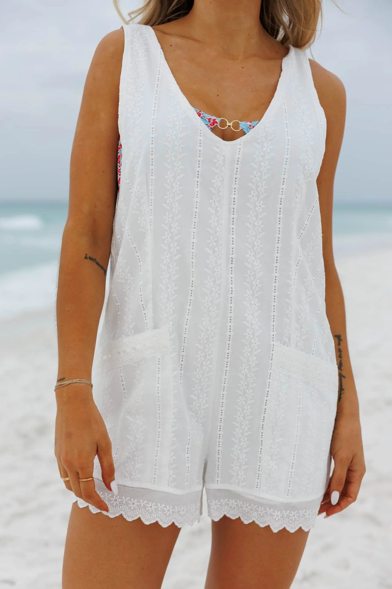 Coastal Cottage Romper - Image 4