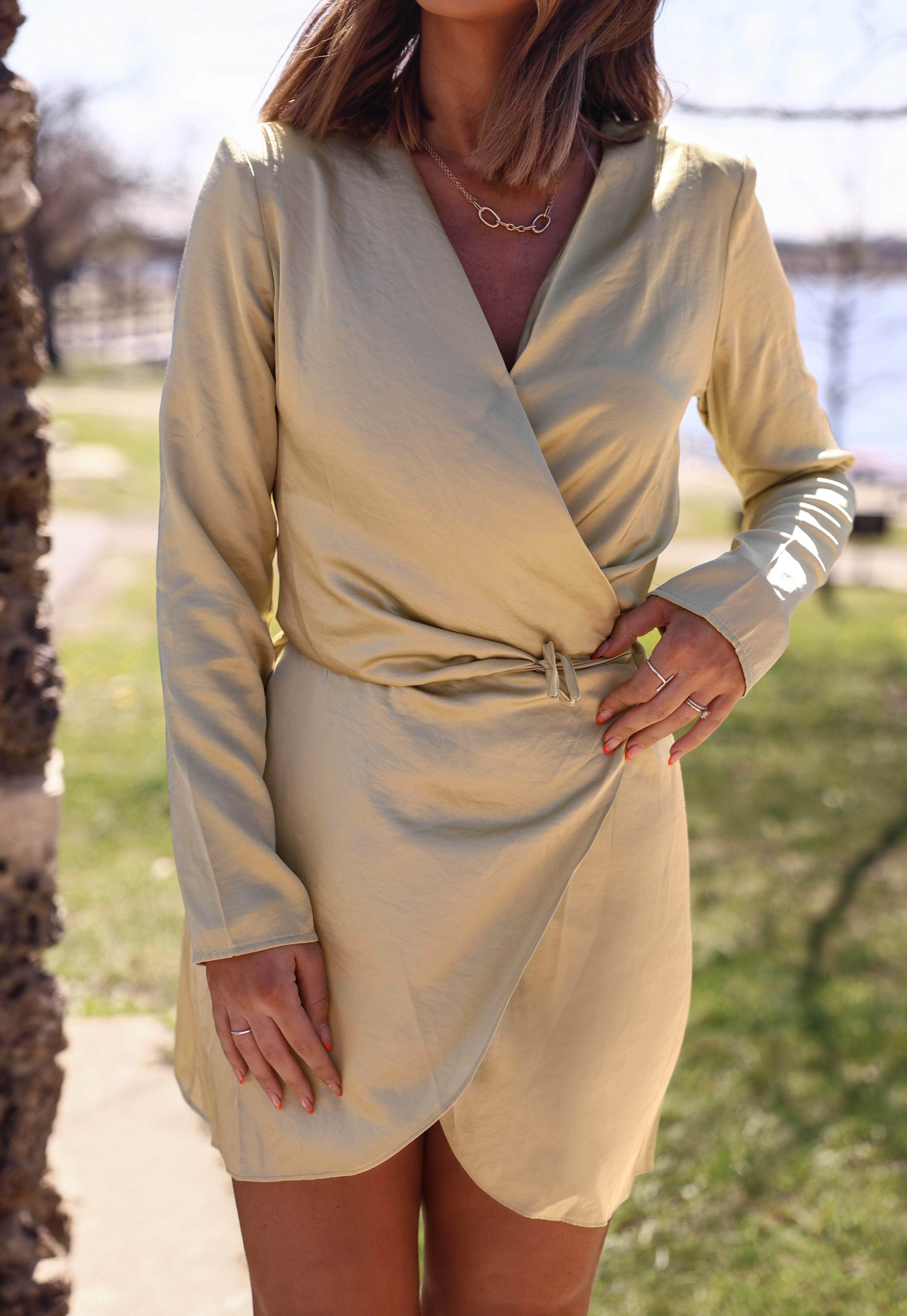 Cocktail Hour Wrap Dress - Image 2