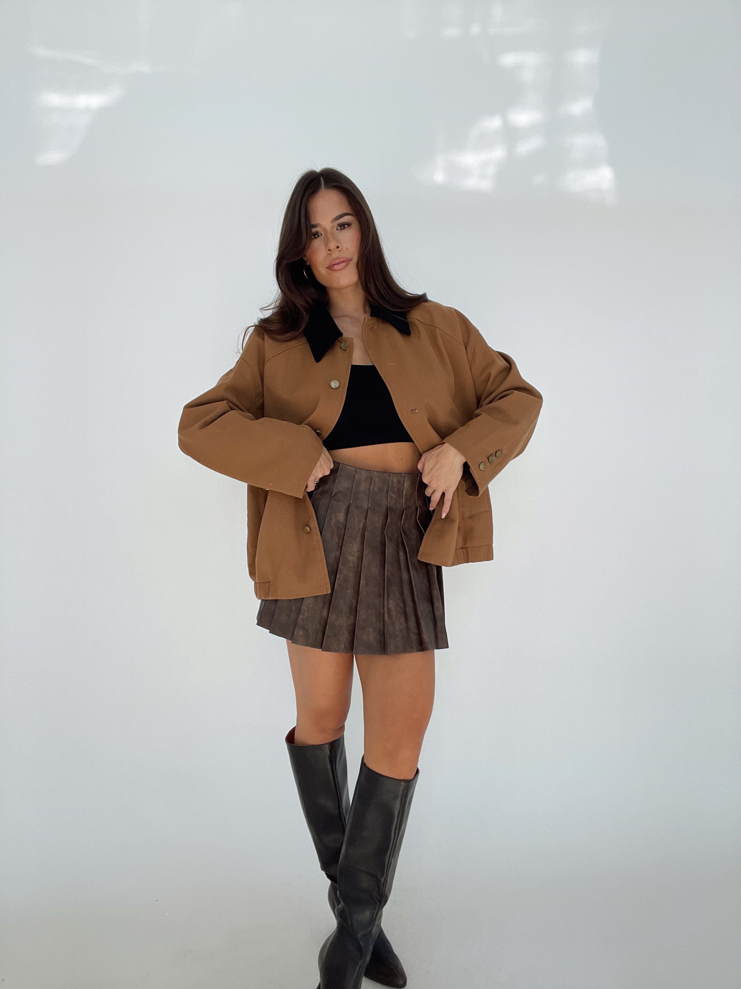 Collared Barn Jacket - Image 4