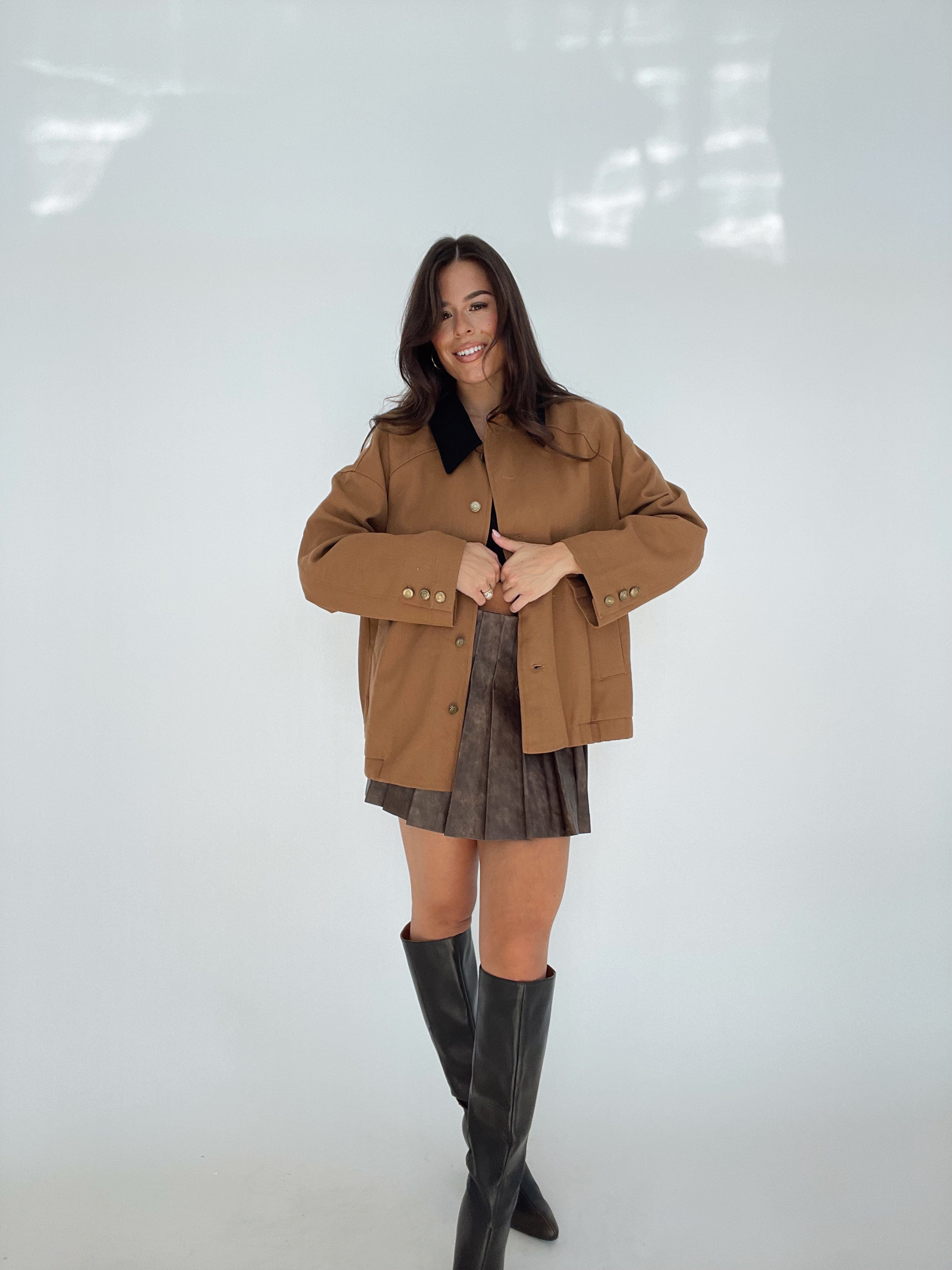 Collared Barn Jacket - Image 5