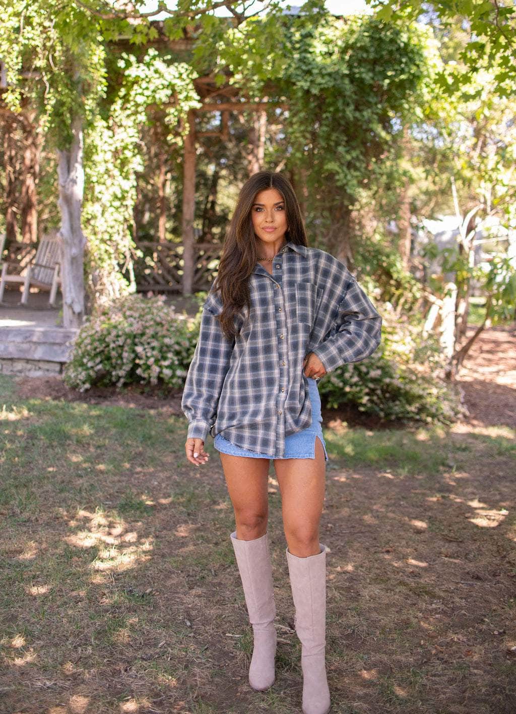 Cover Me Up Flannel - Image 3