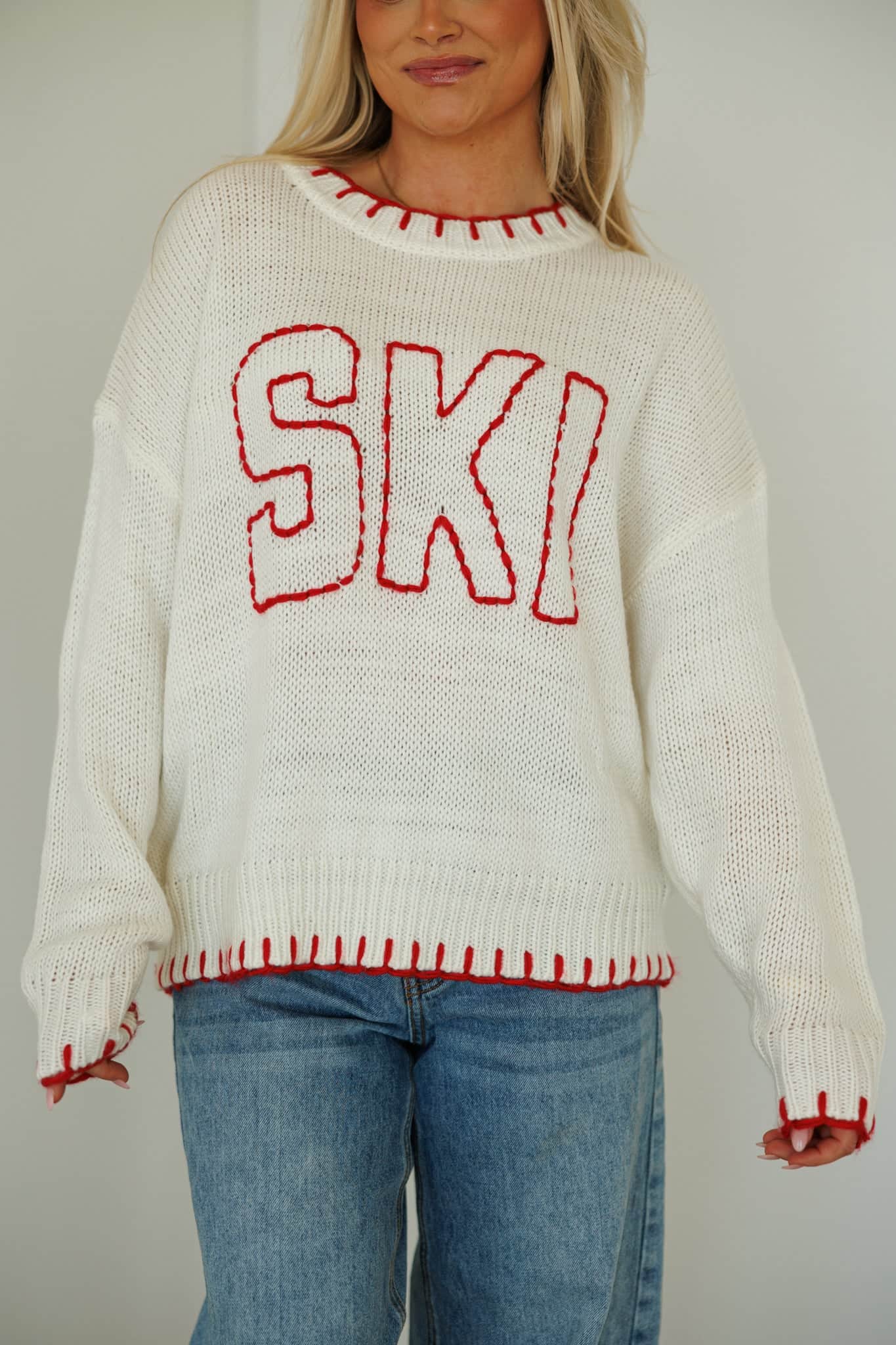 Cozy Knit Ski Sweater - Image 2