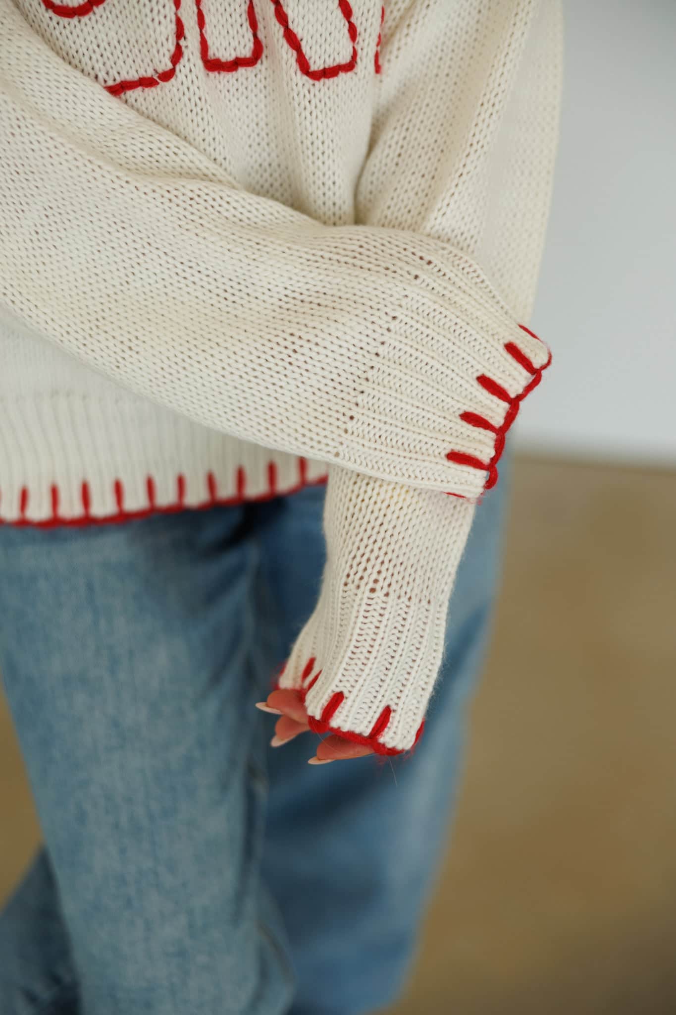 Cozy Knit Ski Sweater - Image 3
