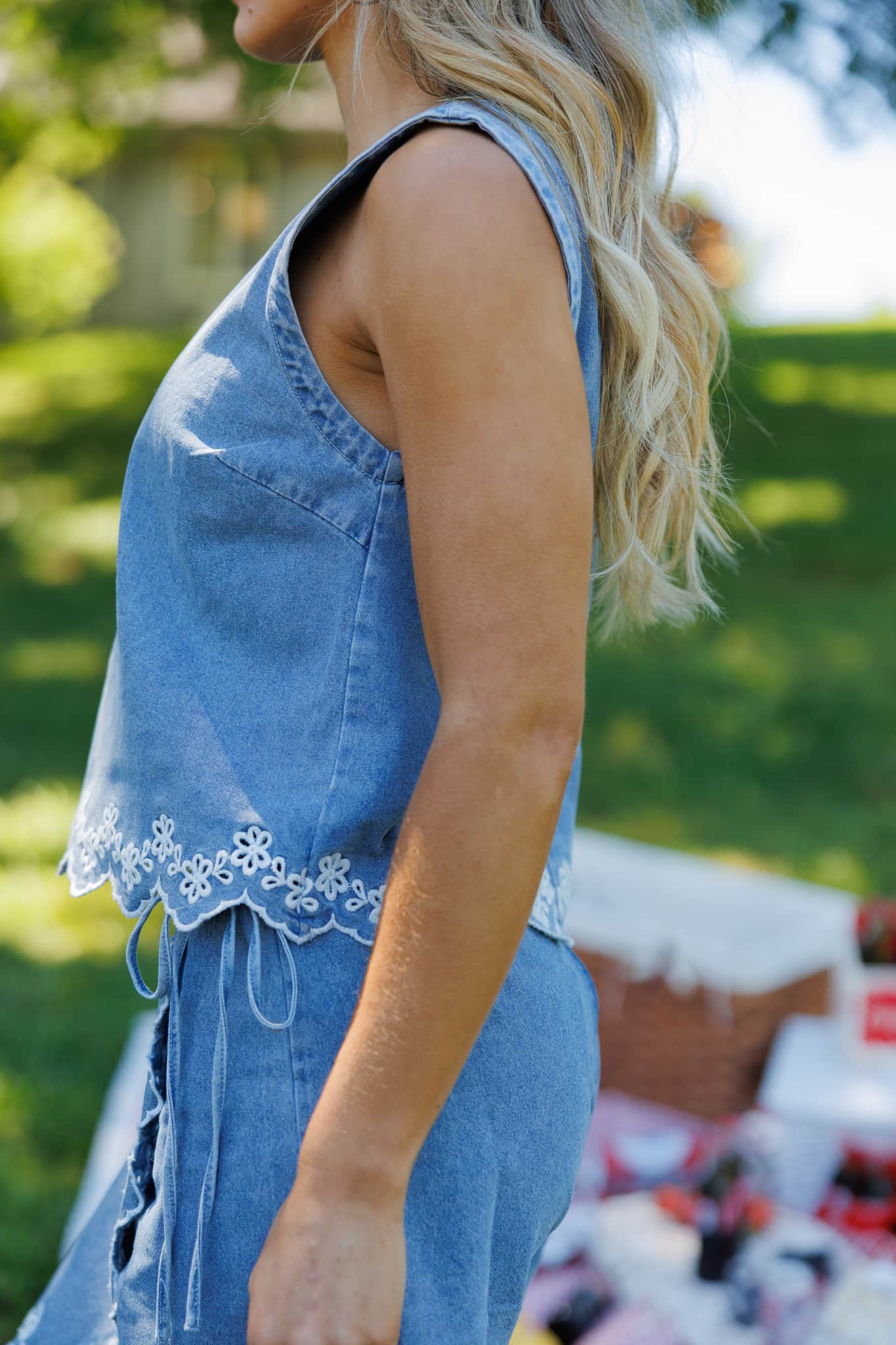 Daisy Jane Denim Top - Image 3