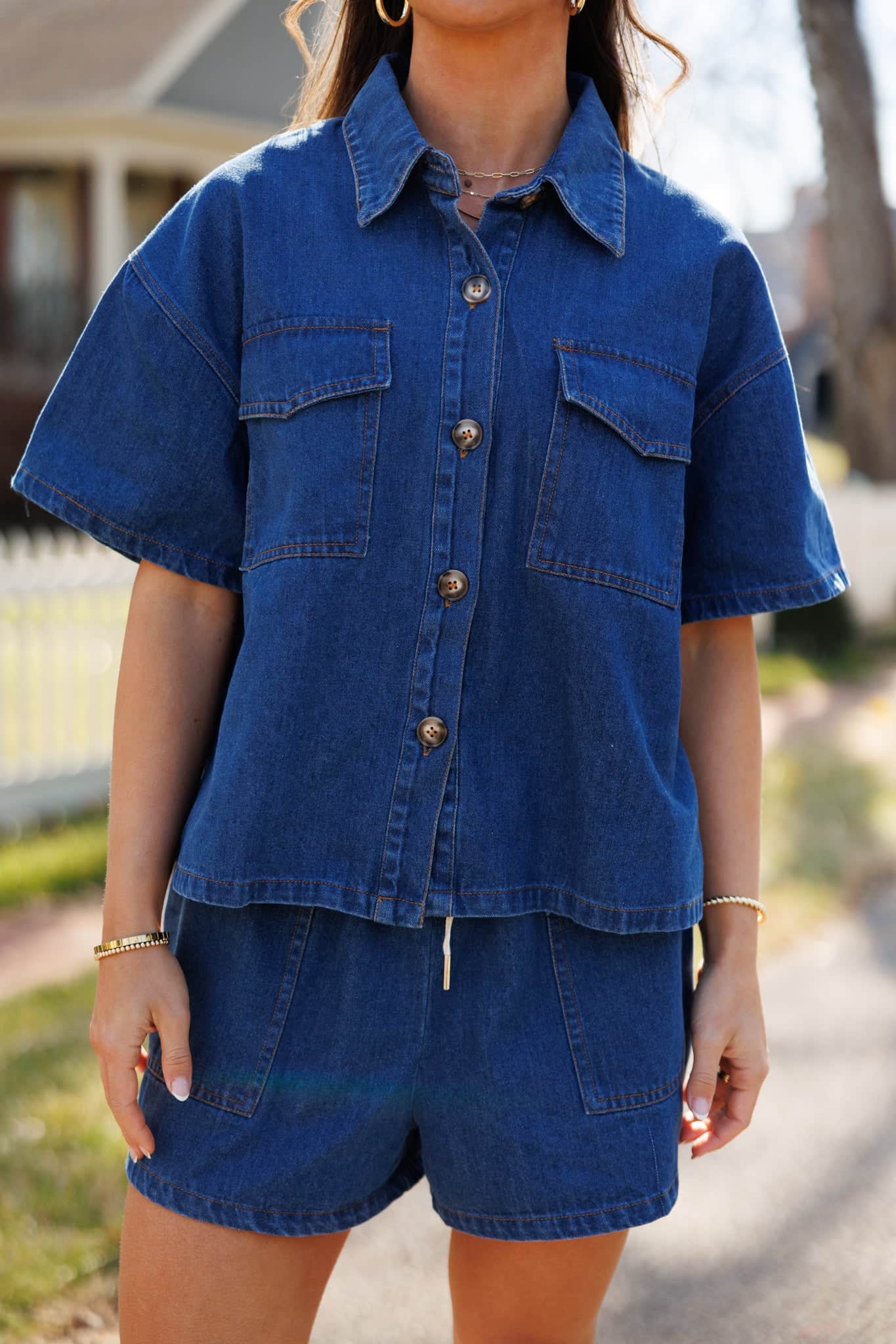 Easy Living Denim Shirt - Image 2