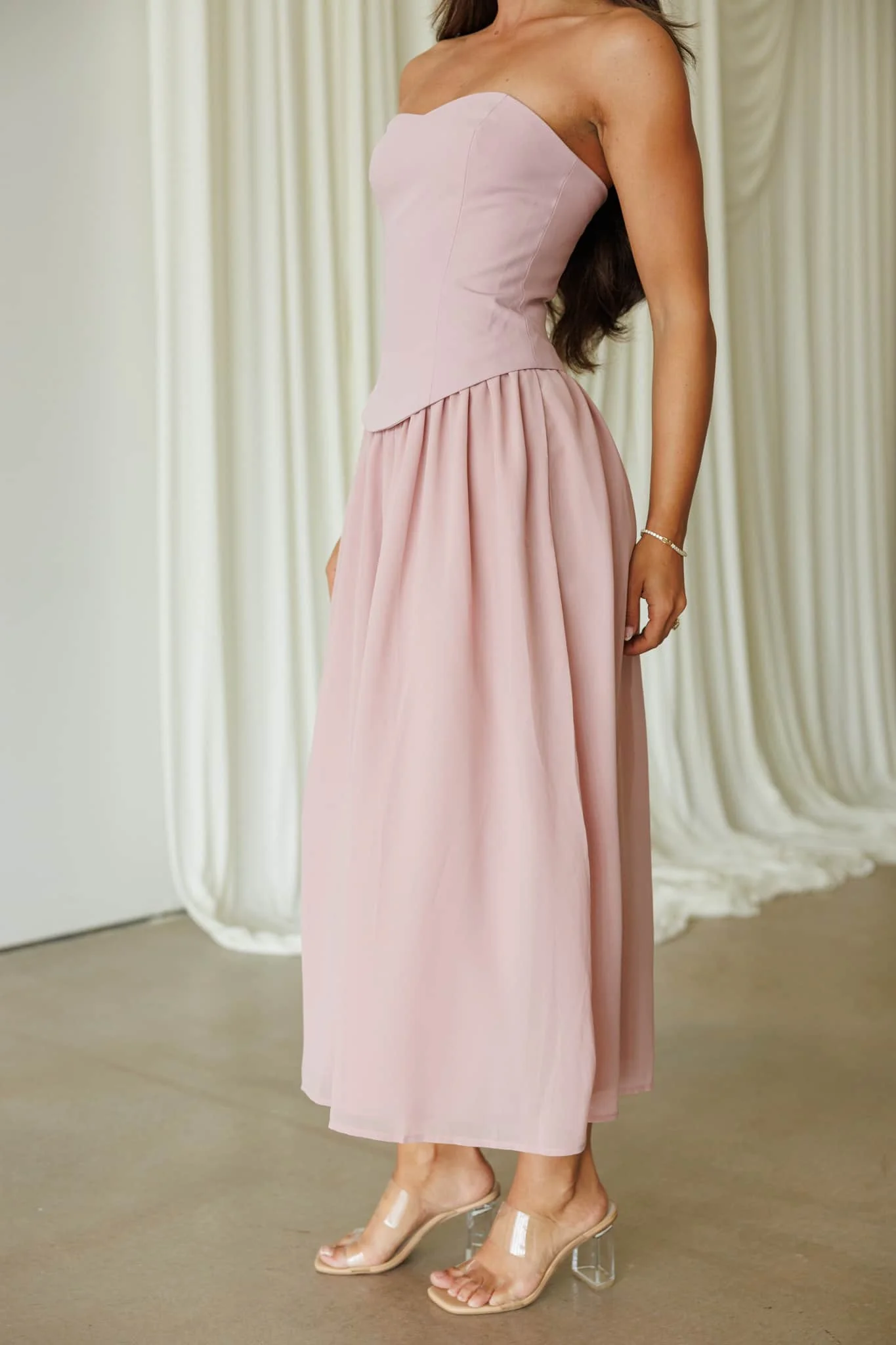 Everblush Midi Dress - Image 3