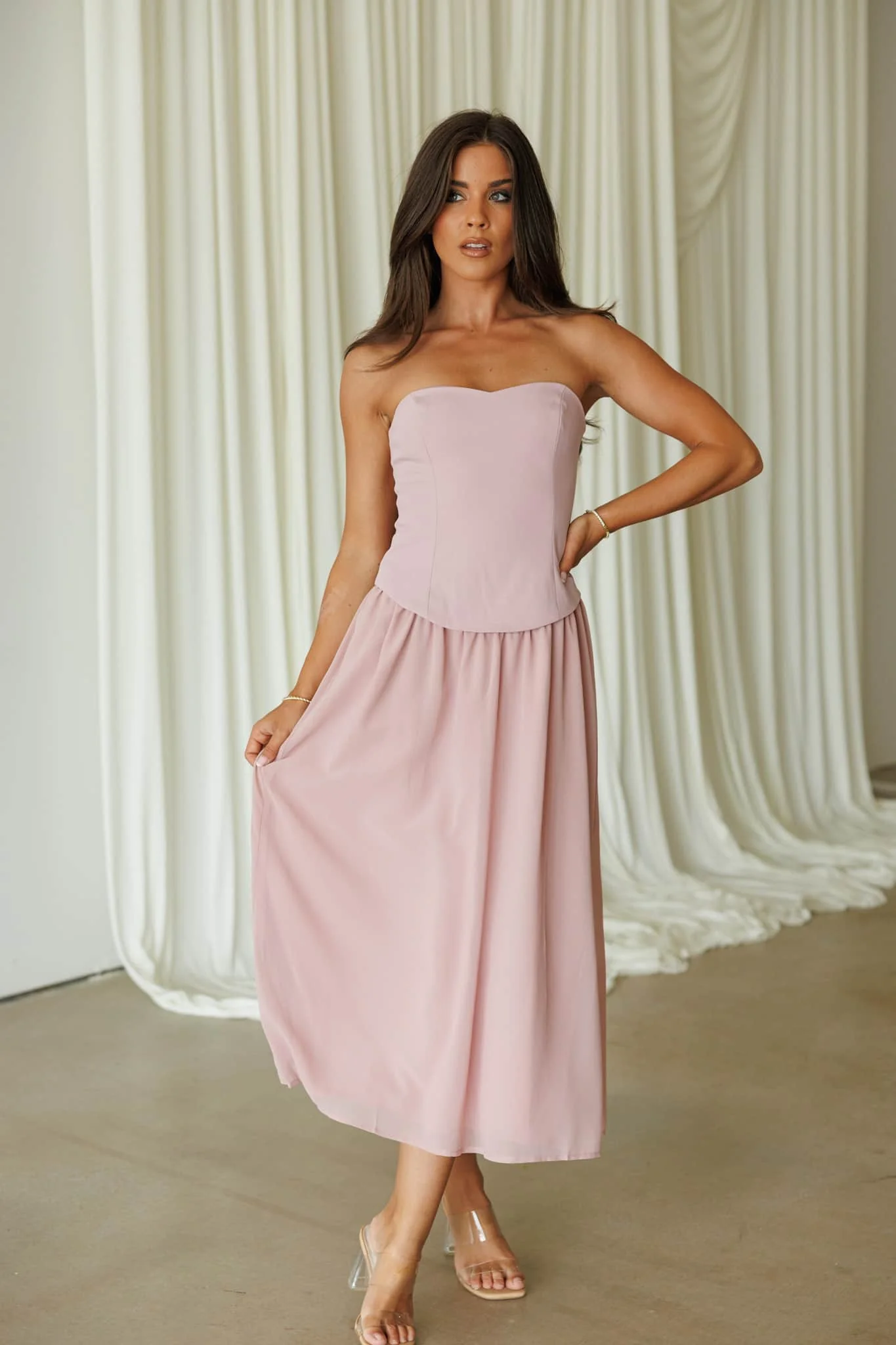 Everblush Midi Dress - Image 7