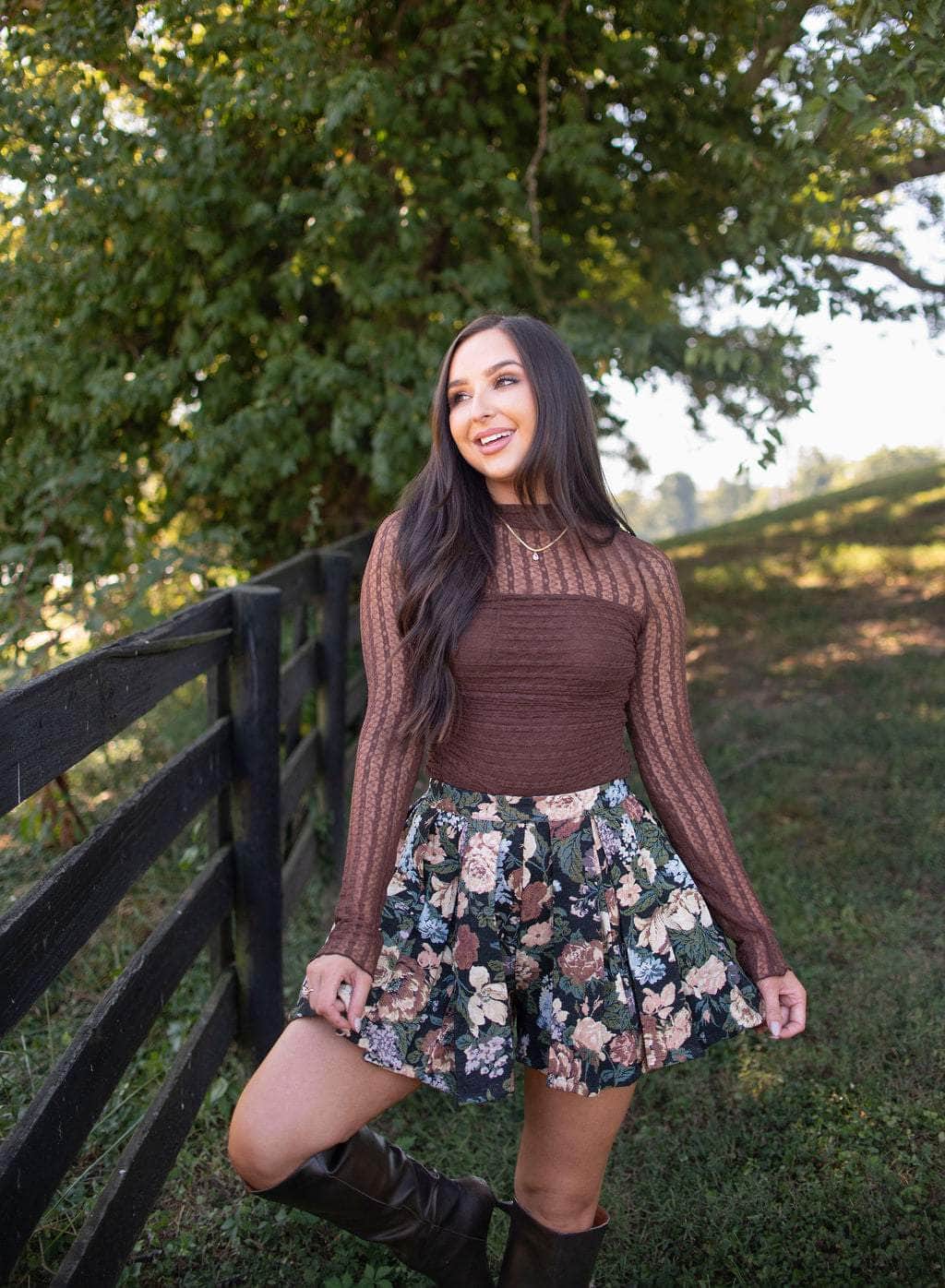 Fallen Petals Skort - Image 3