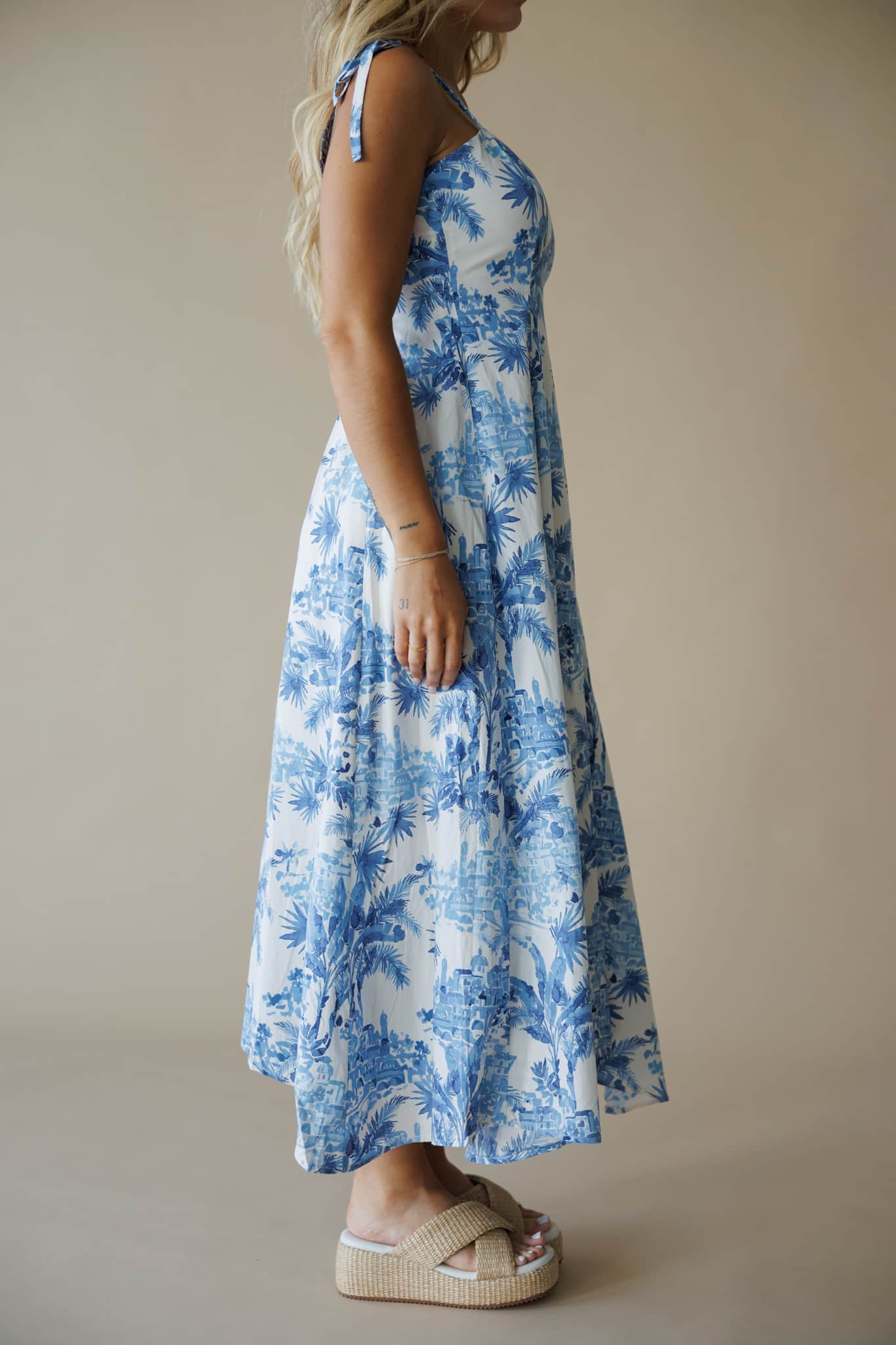 Mediterranean Daydream Maxi Dress - Image 3