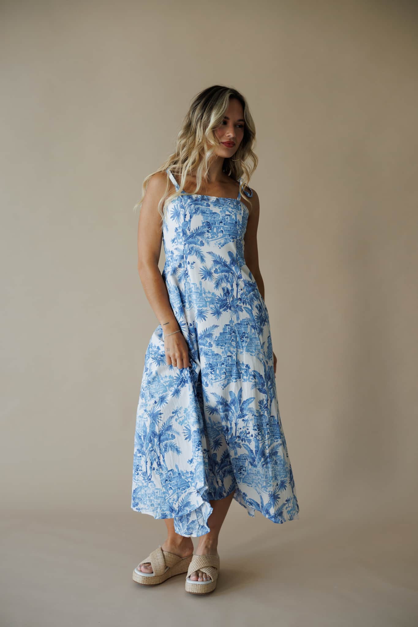 Mediterranean Daydream Maxi Dress - Image 4