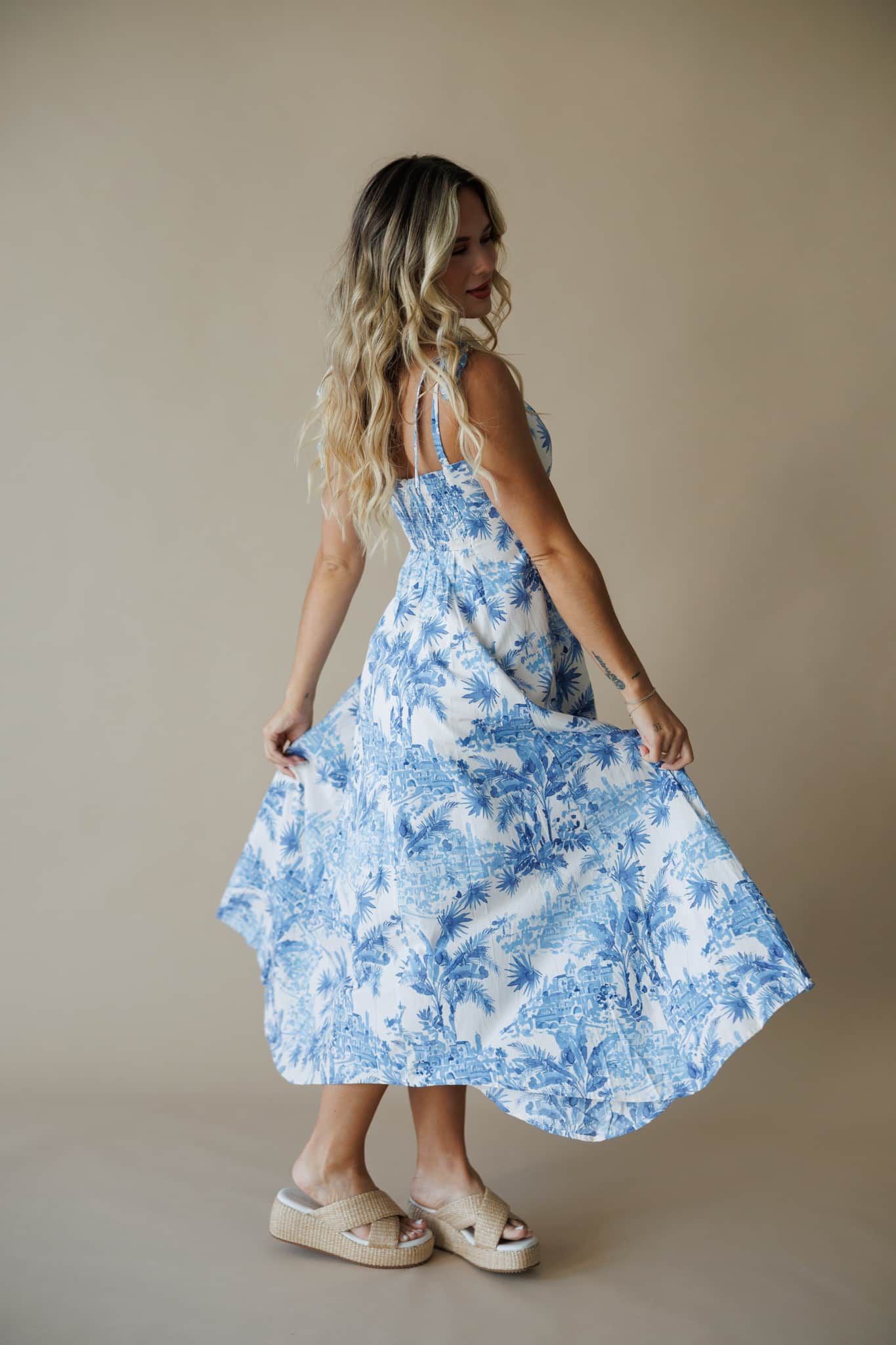 Mediterranean Daydream Maxi Dress - Image 7