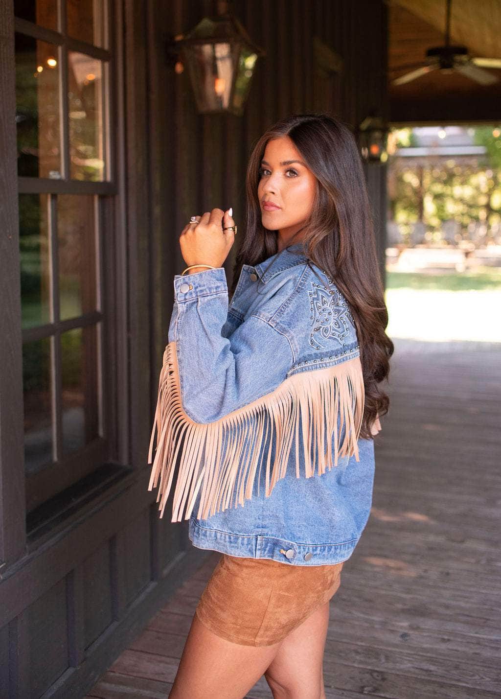 First Rodeo Fringe Jacket - Image 4