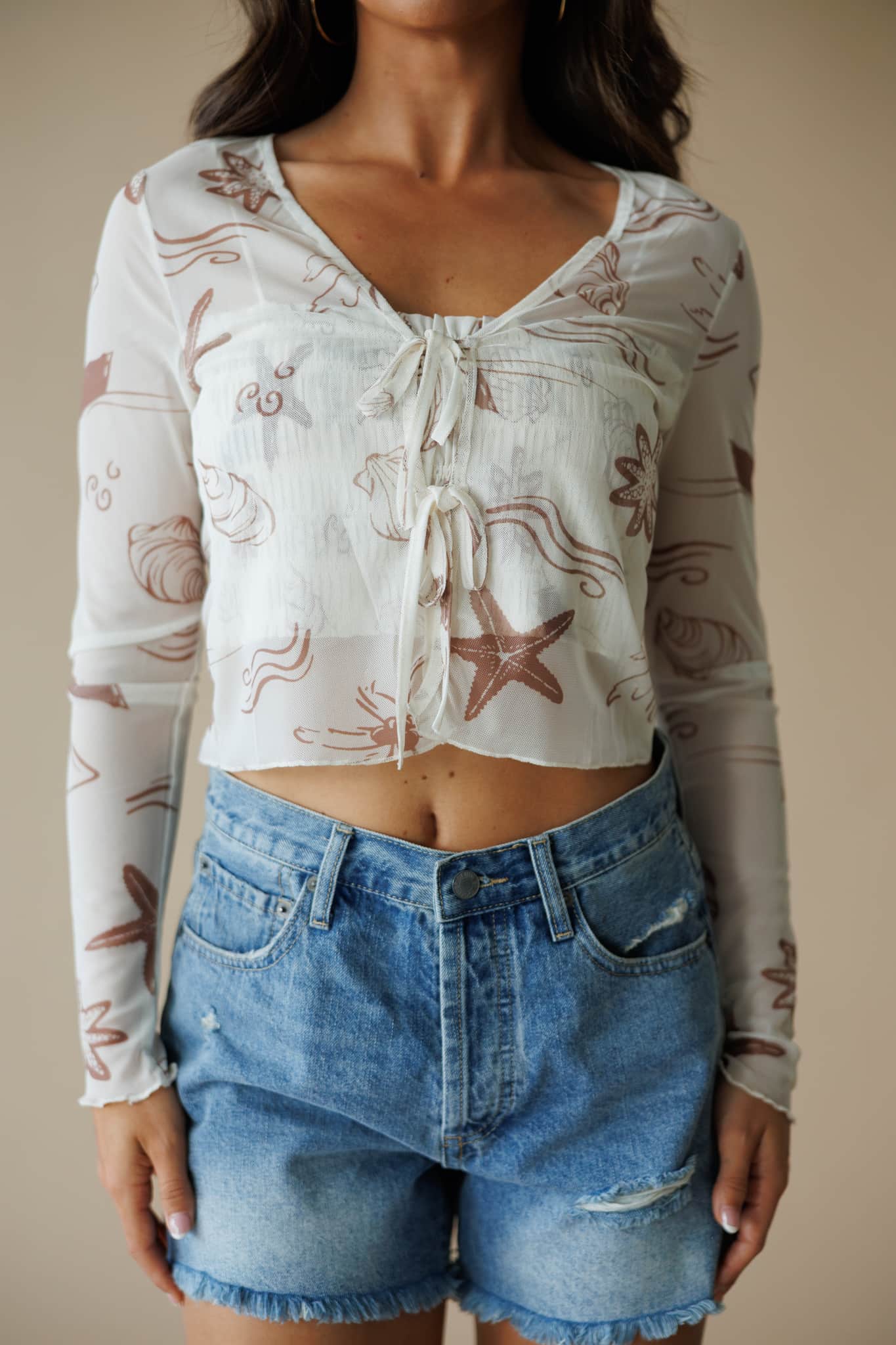Coastal Crush Mesh Top - Image 2