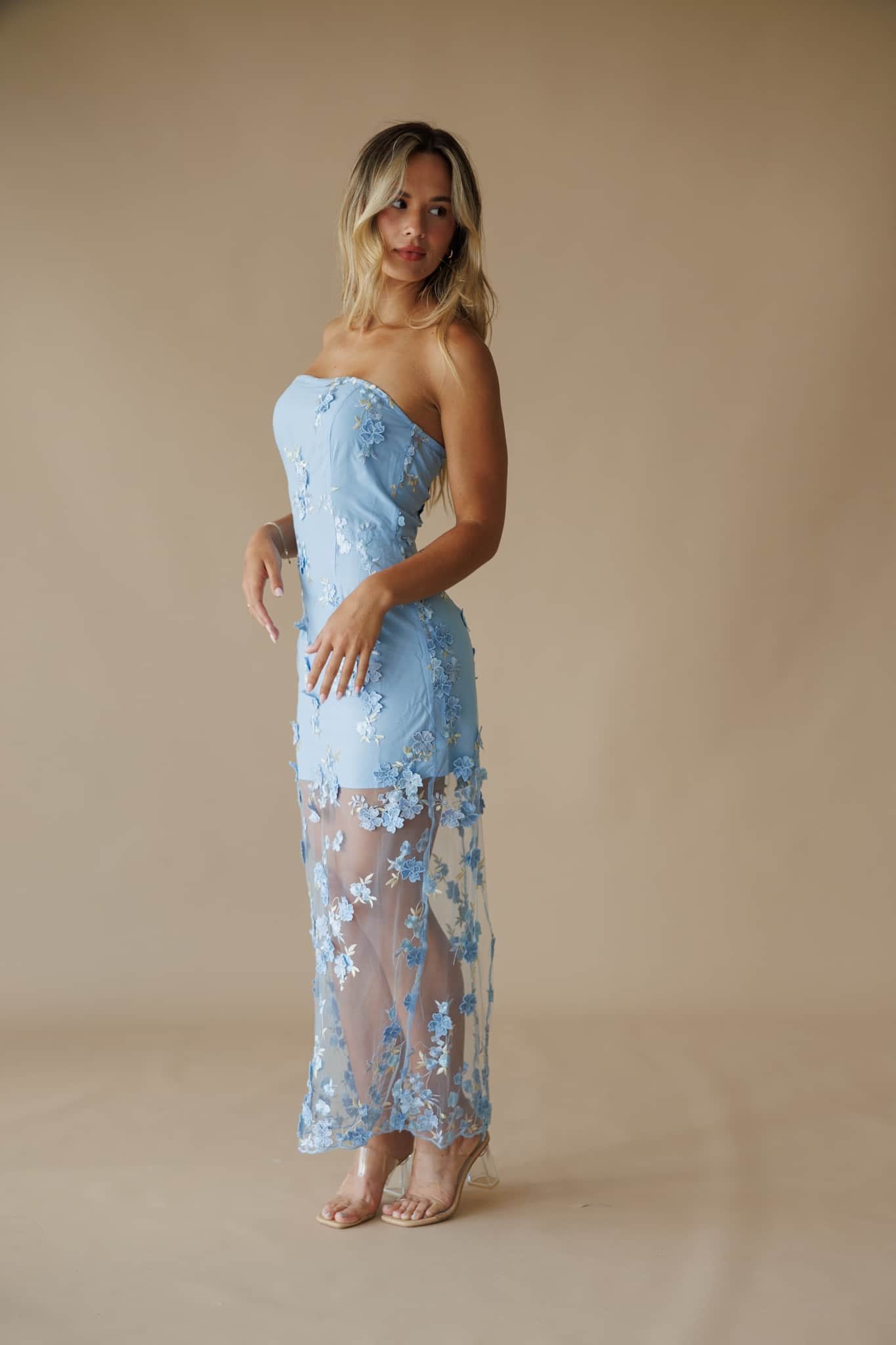 Garden Gala Mesh Dress - Image 4