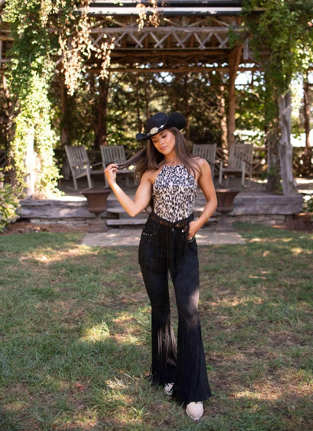 Giddy Up Glam Halter Neck Top - Image 5