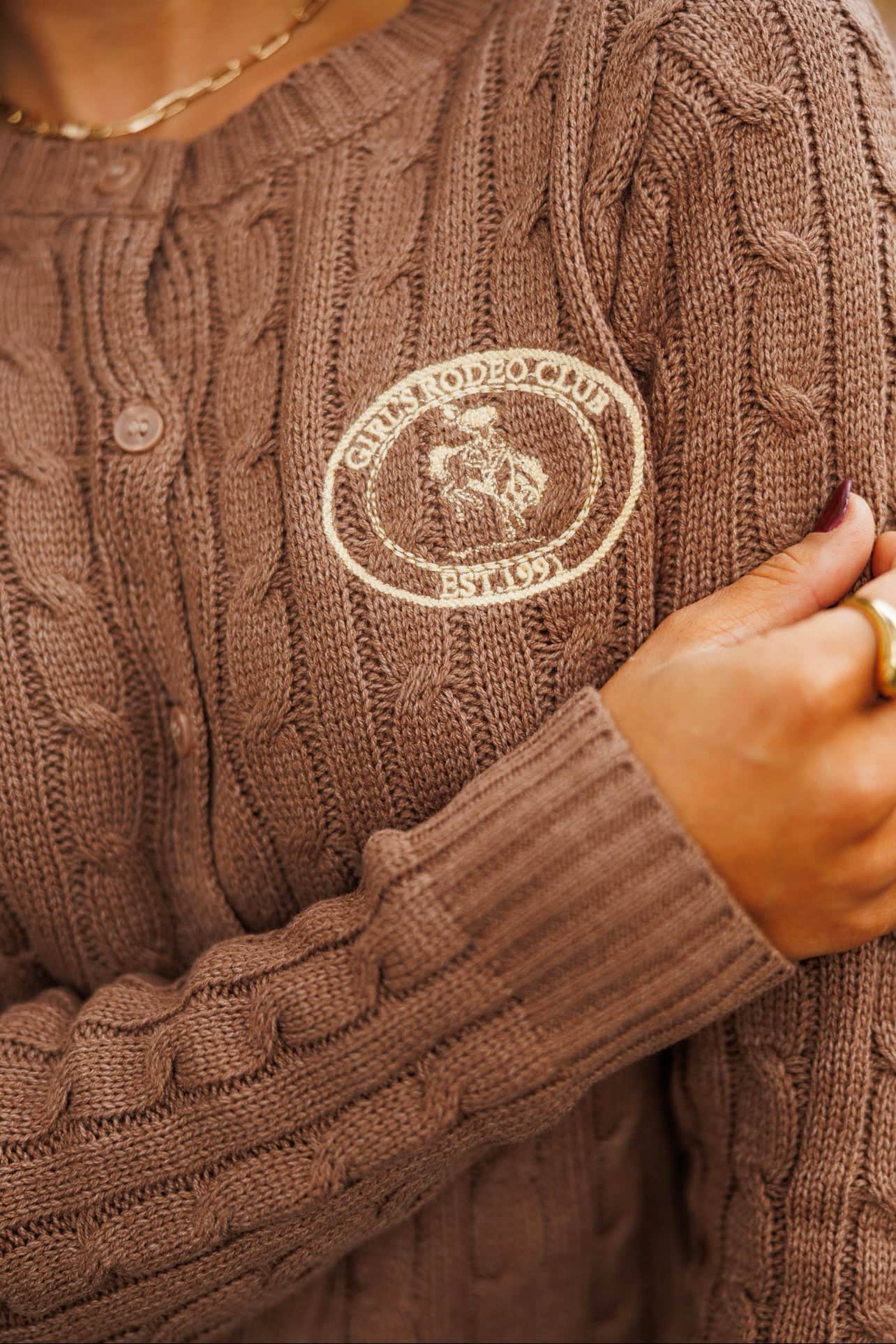 Girls Rodeo Club Cardigan - Image 2