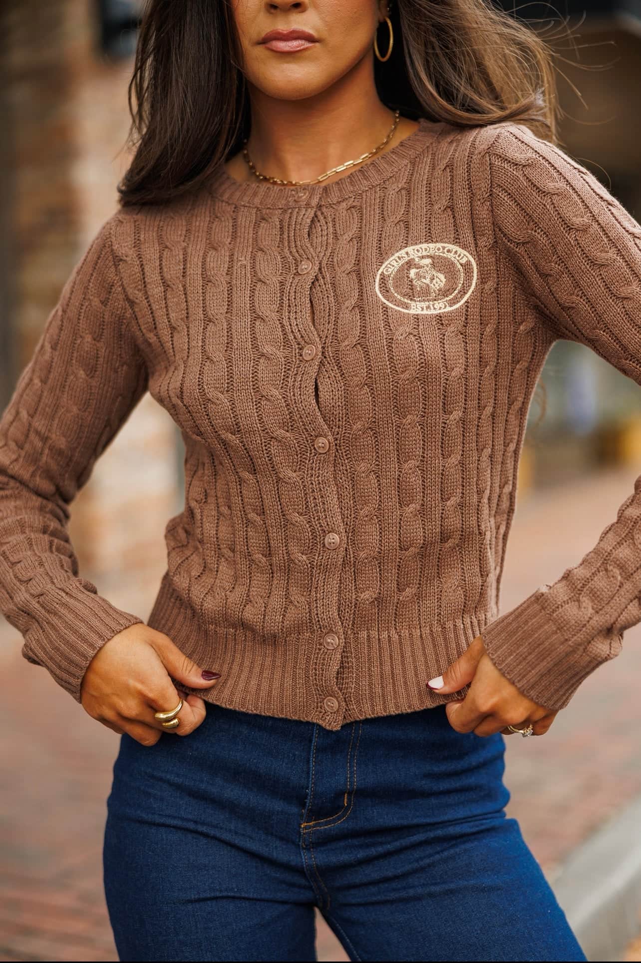 Girls Rodeo Club Cardigan - Image 5