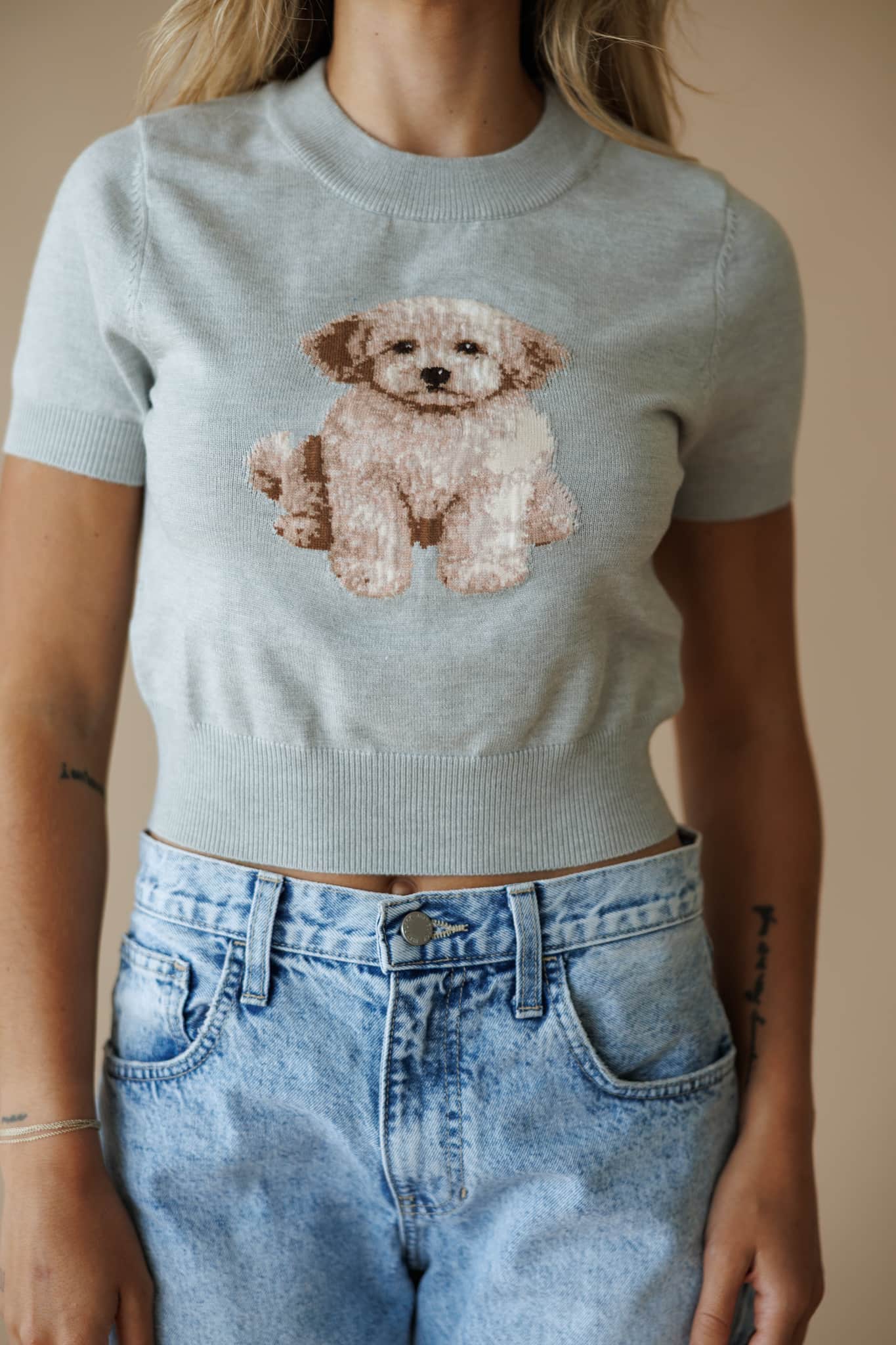 Golden Doodle Sweater Top - Image 4