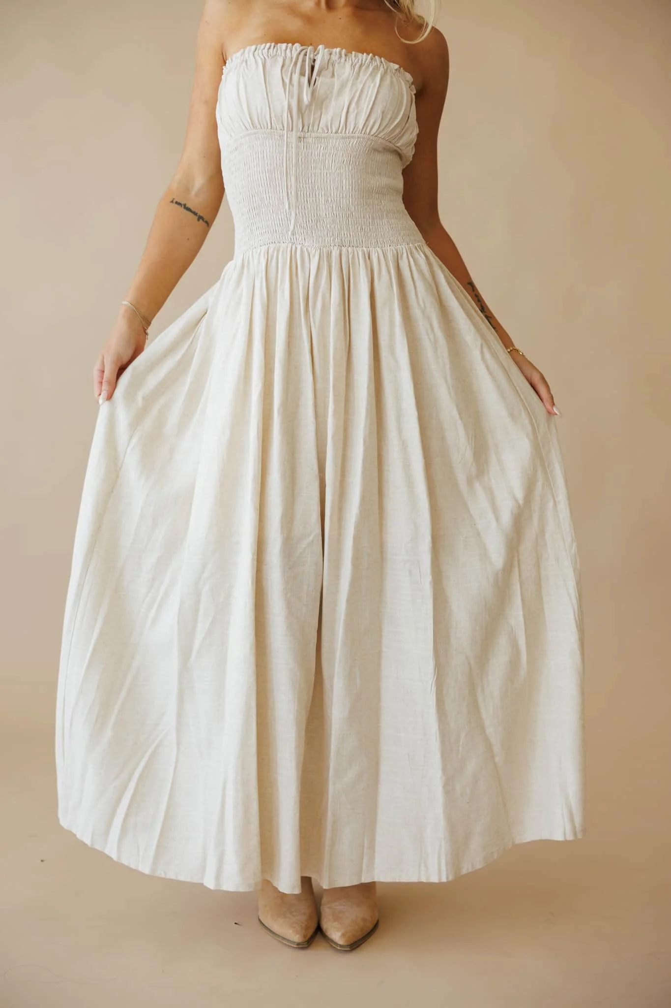 Golden Fields Maxi Dress - Image 3