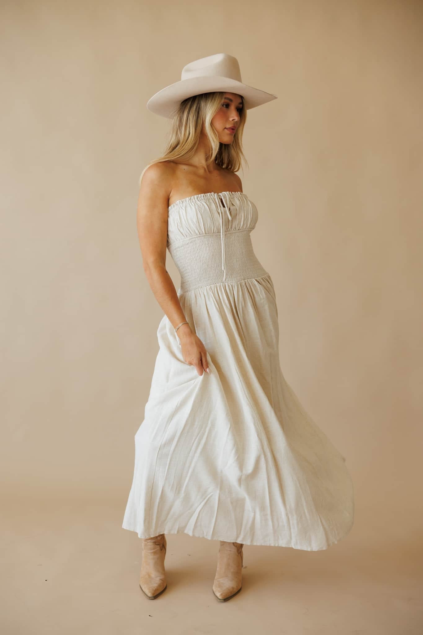Golden Fields Maxi Dress - Image 4