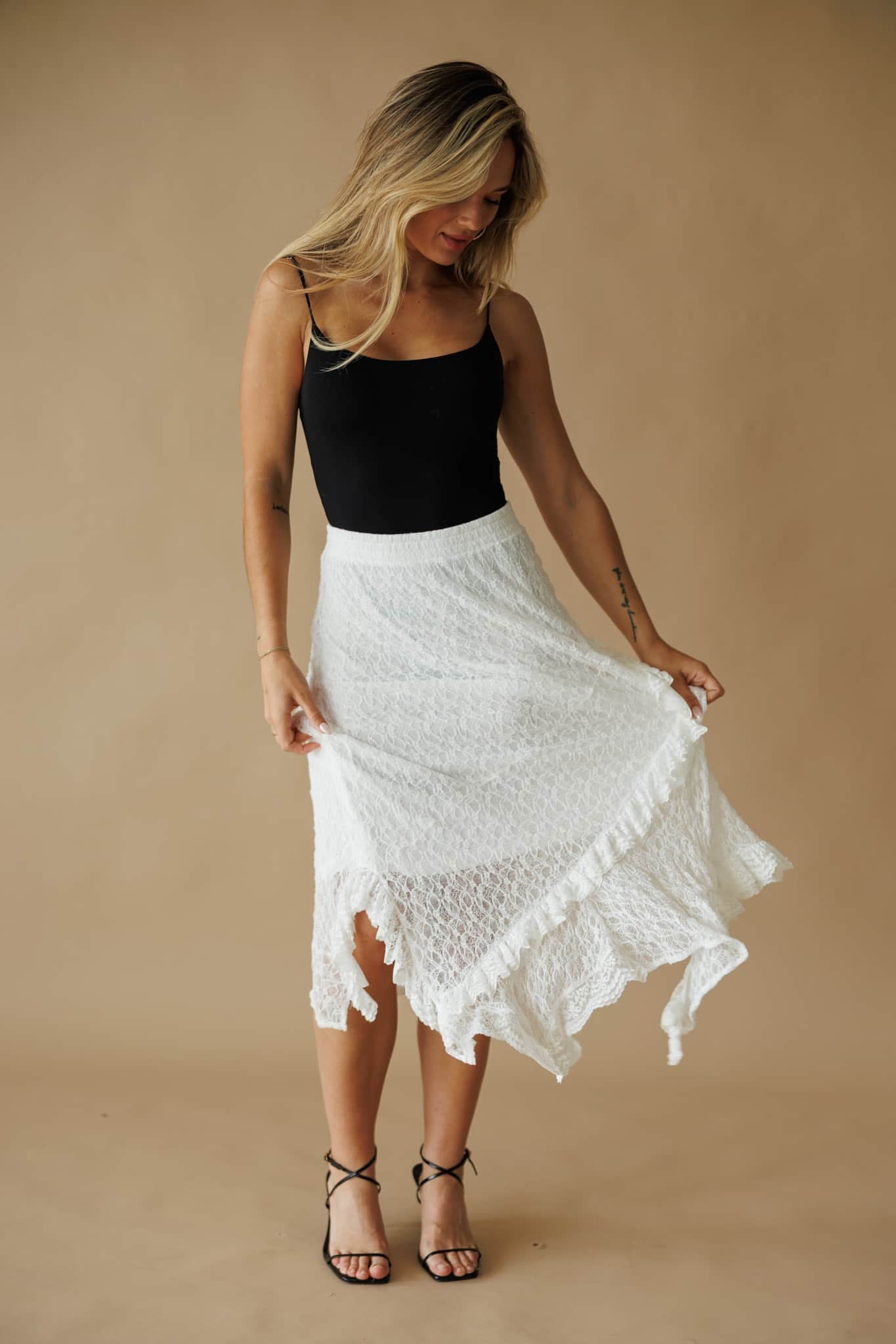 Gypsy Lace Midi Skirt - Image 2