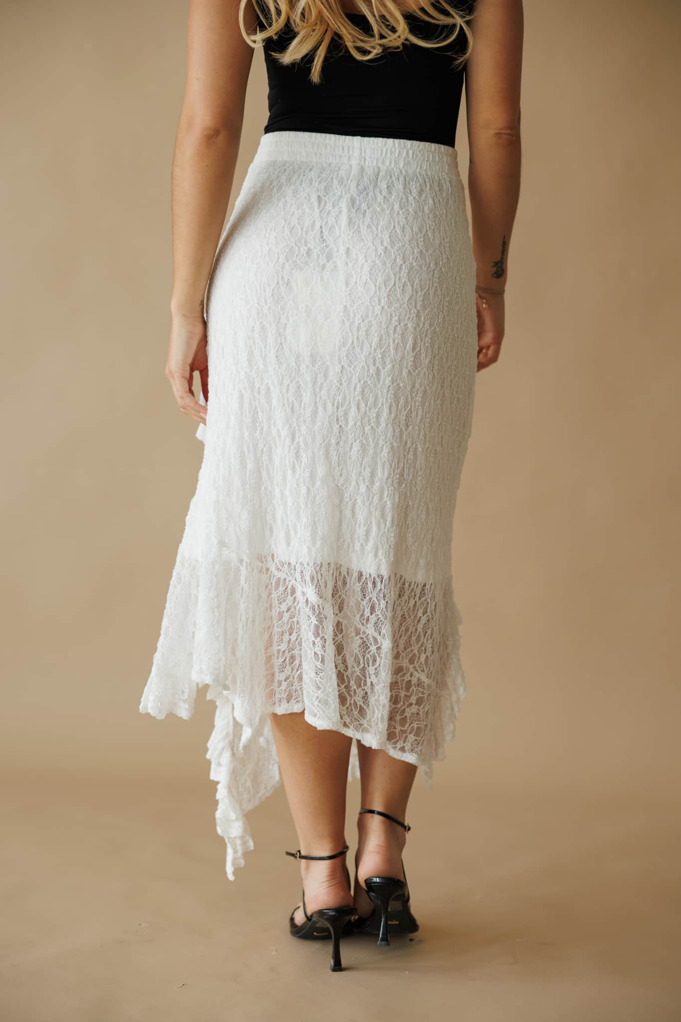 Gypsy Lace Midi Skirt - Image 3
