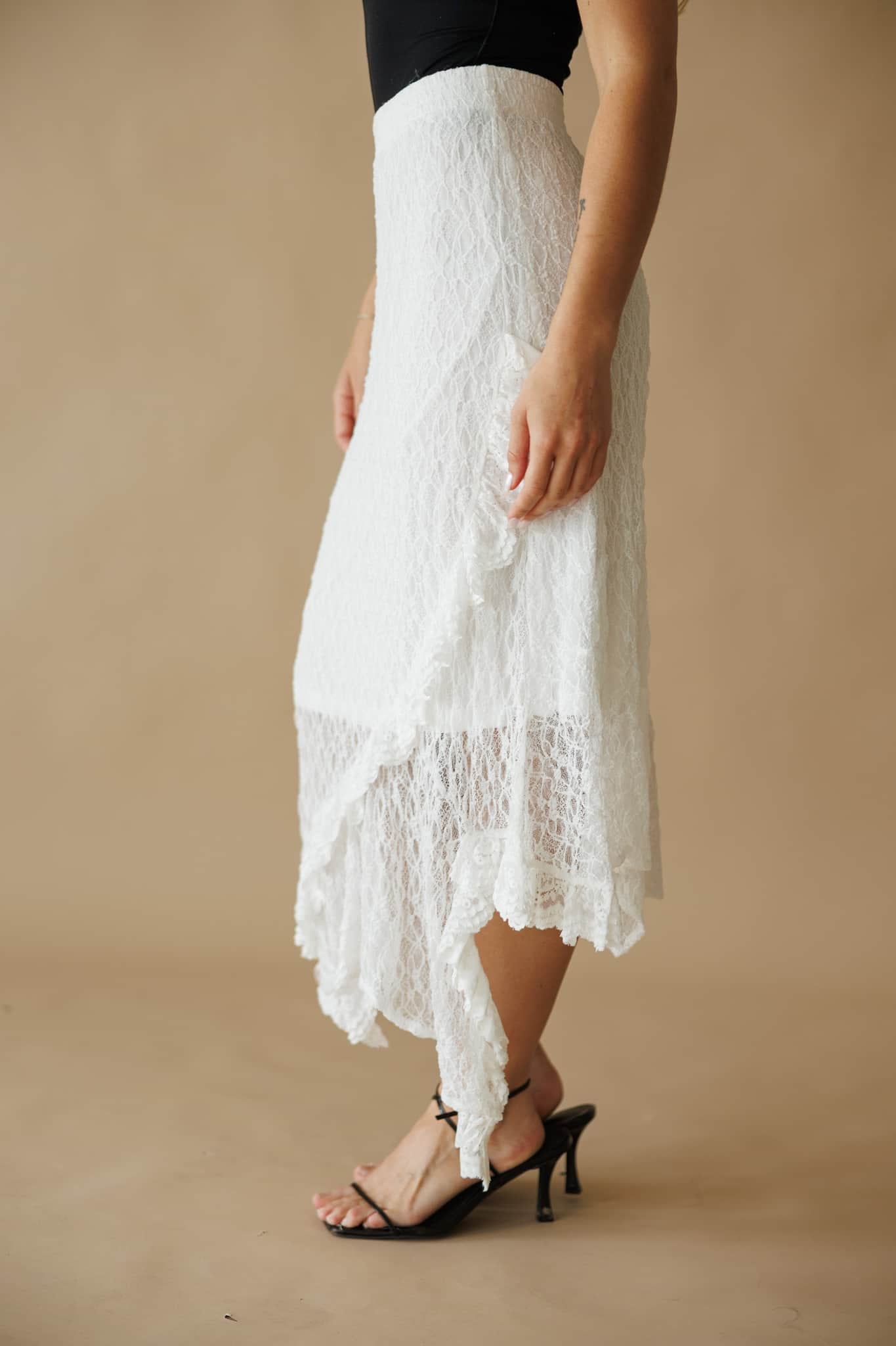 Gypsy Lace Midi Skirt - Image 4