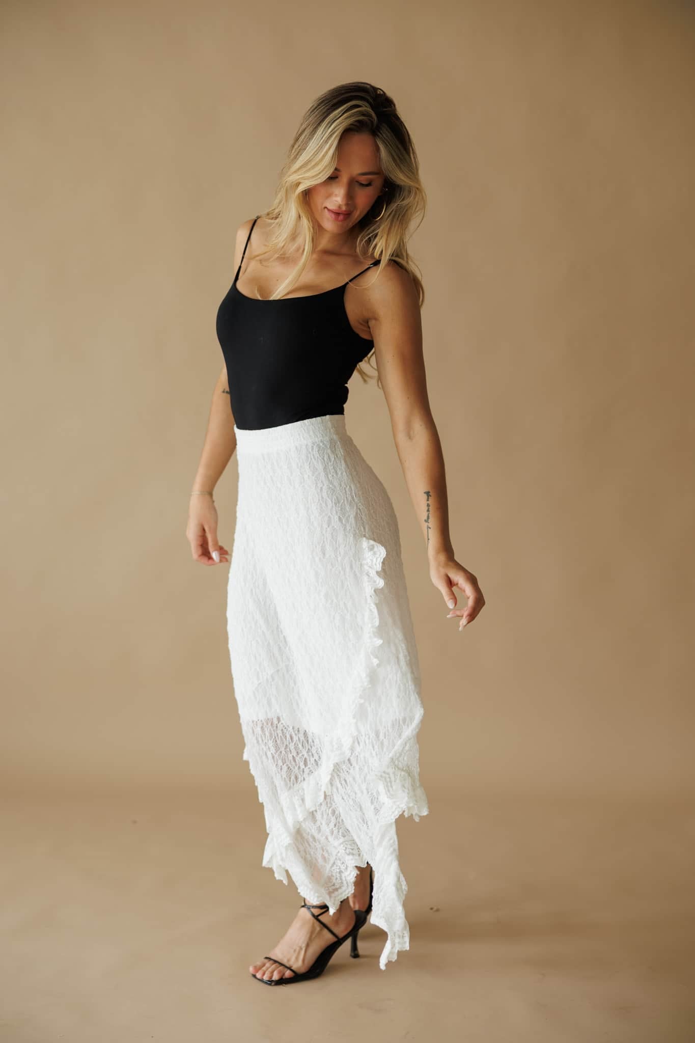 Gypsy Lace Midi Skirt - Image 5