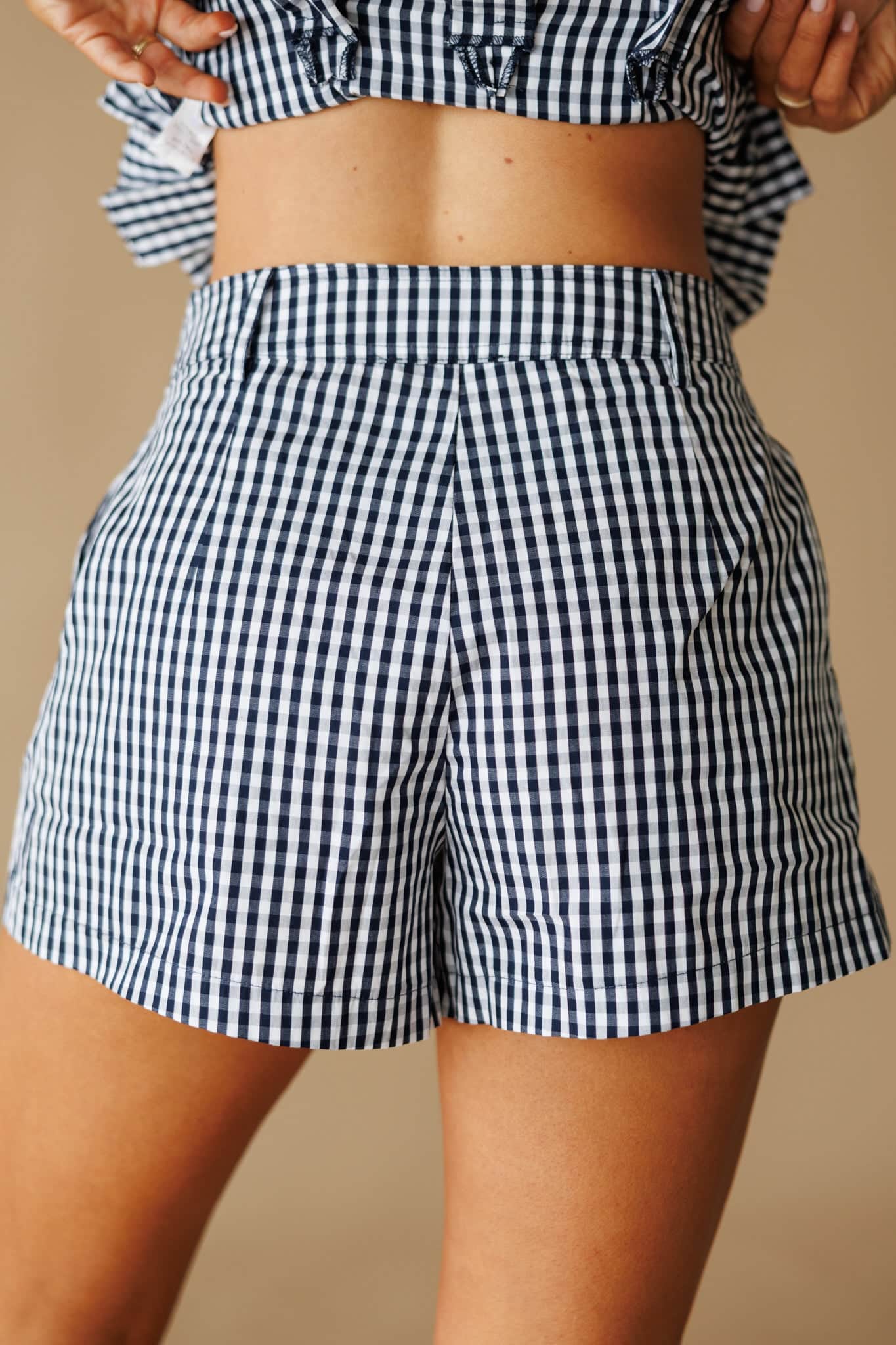 Harper Gingham Shorts - Image 3