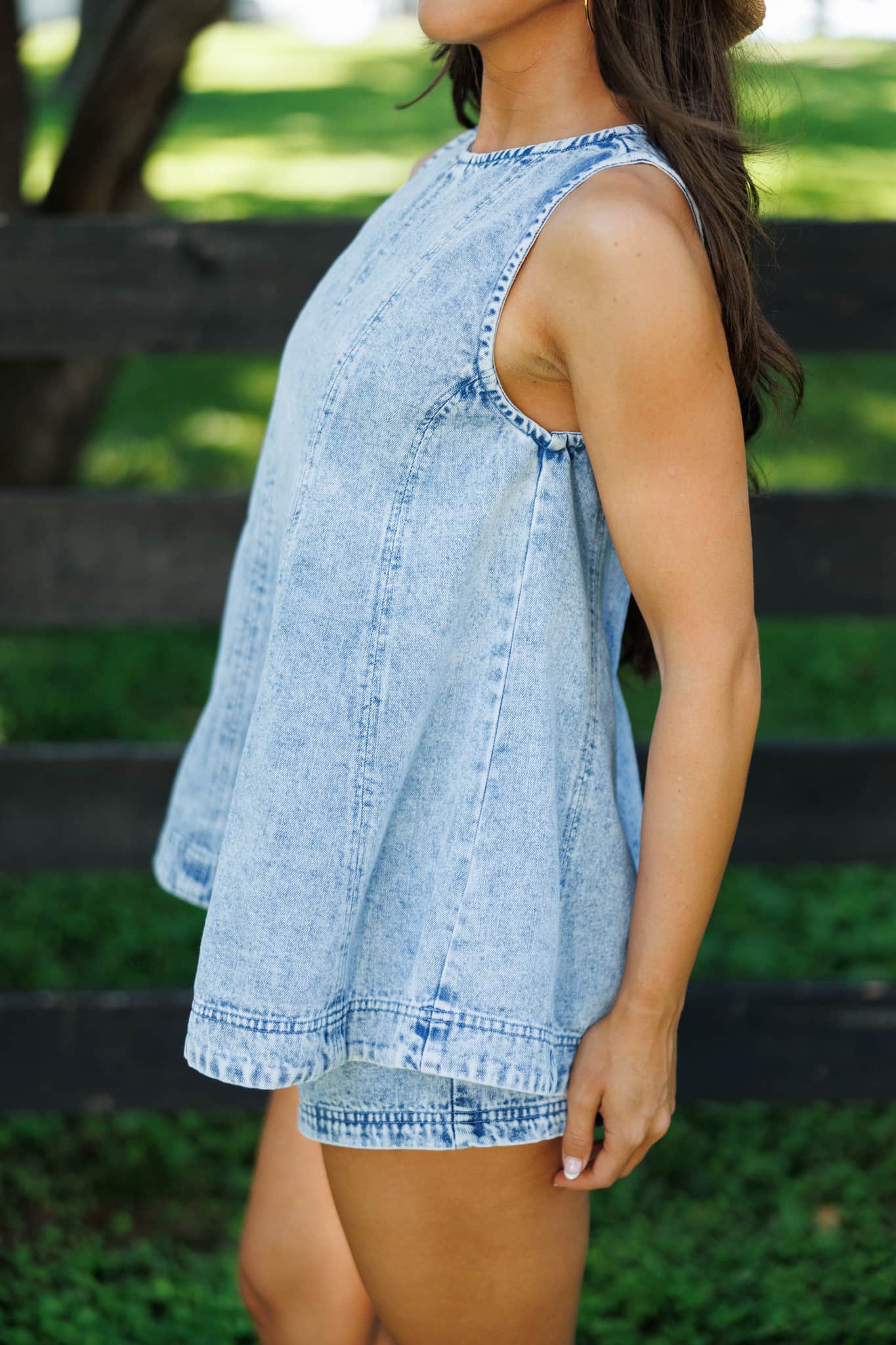 Heritage Honey Denim Top - Image 3