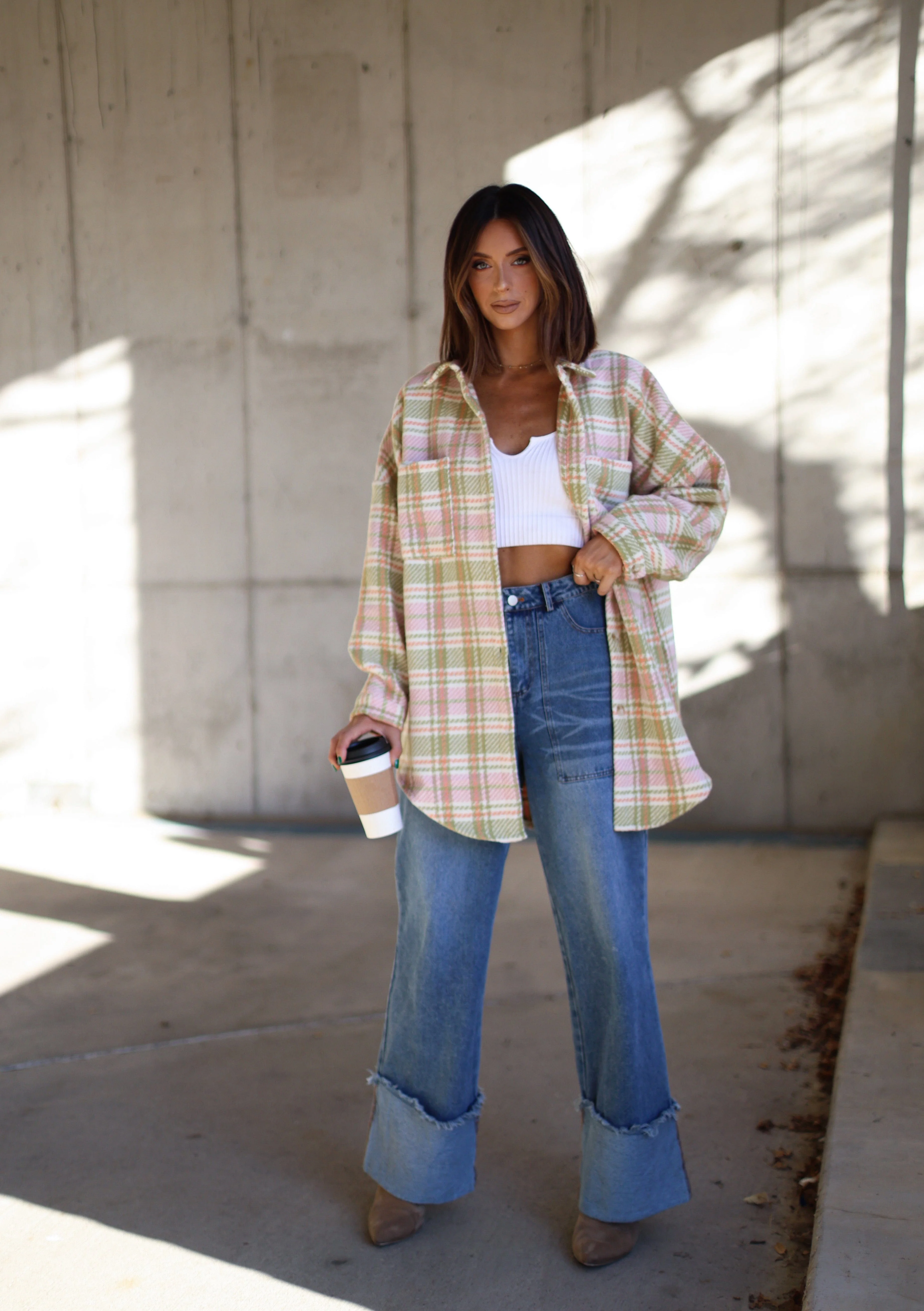 In The Cold Plaid Jacket - Image 4