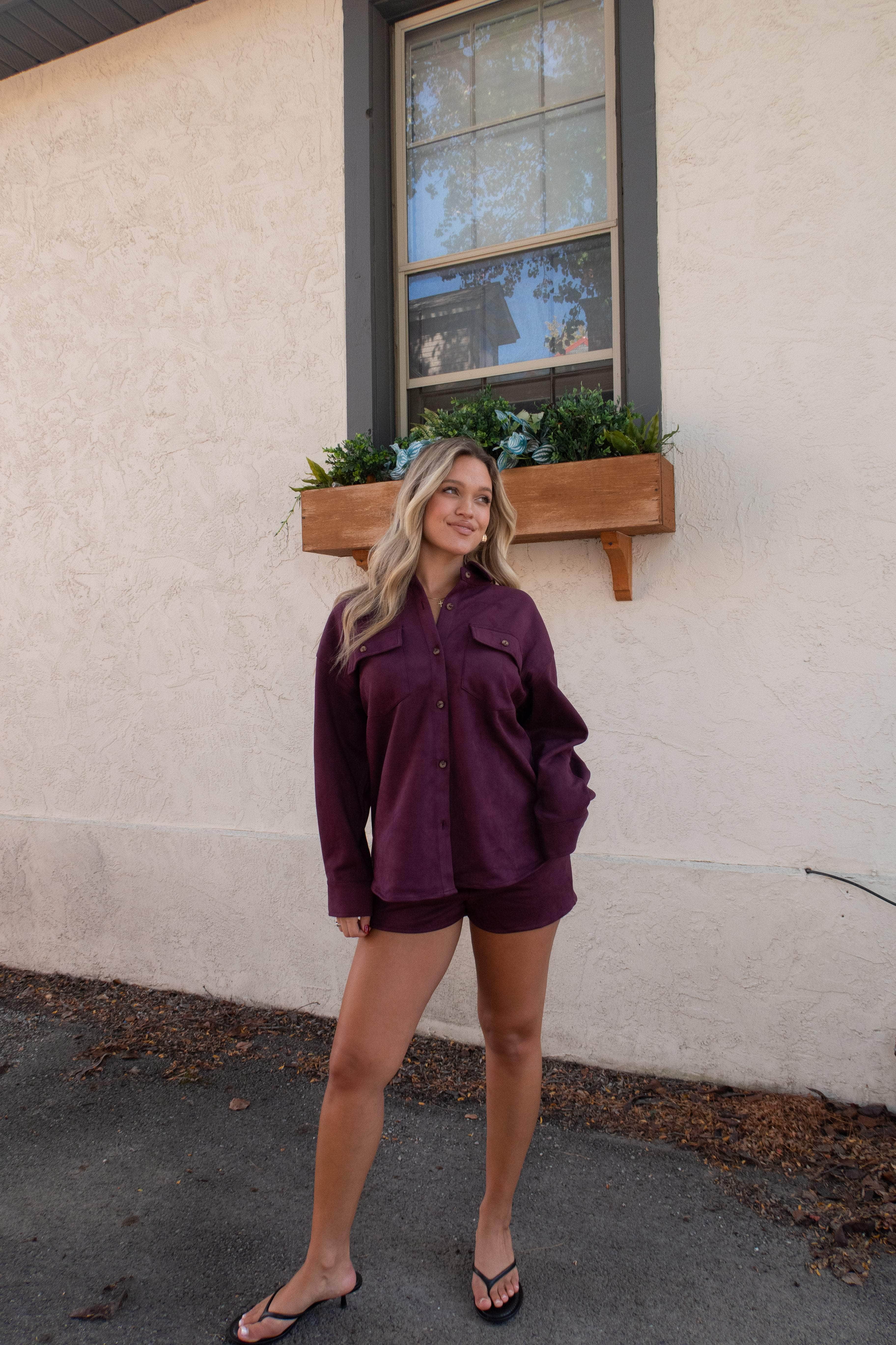 Favorite Season Suede Shorts - Image 4