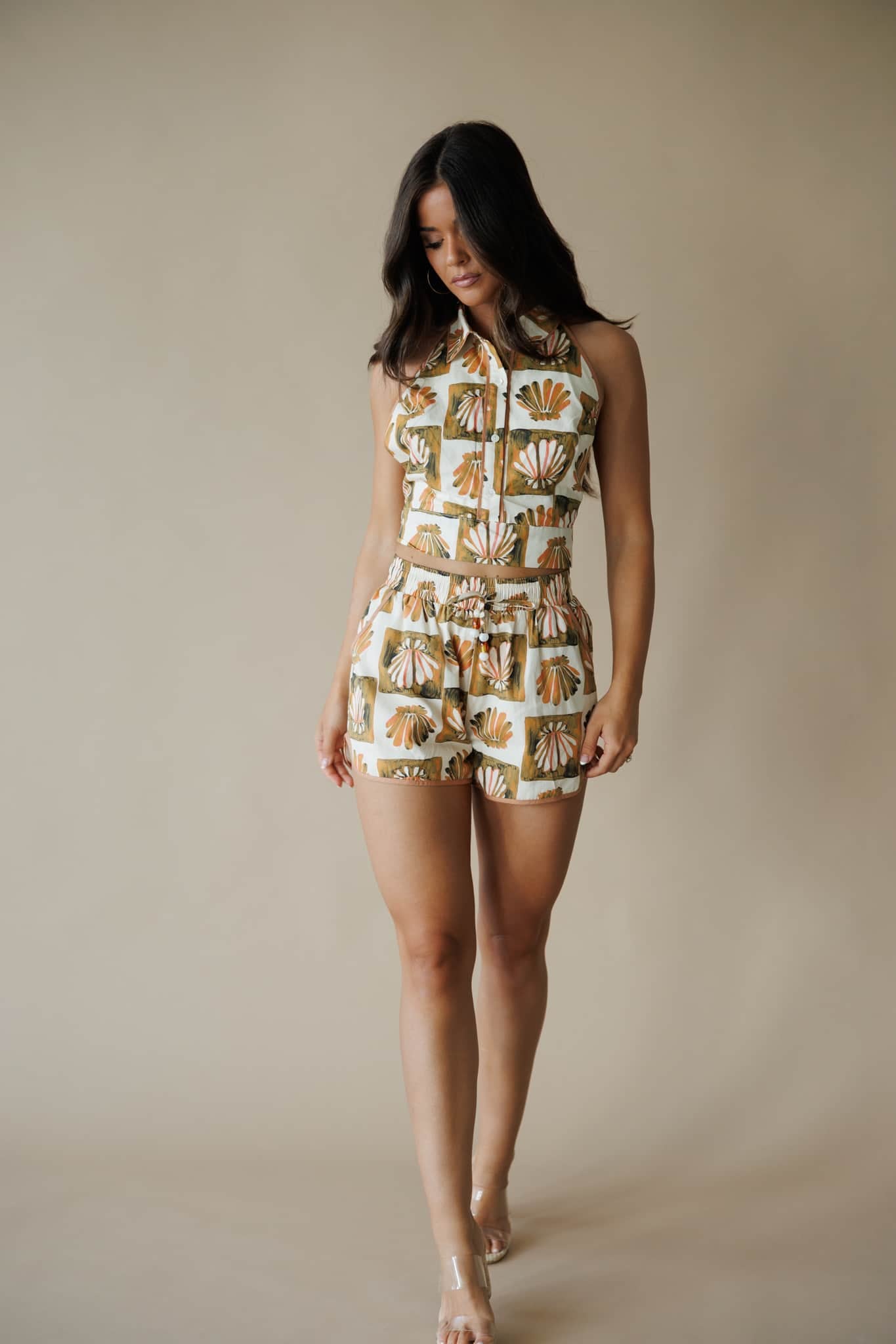 The Seashell Social Halter Top - Image 6