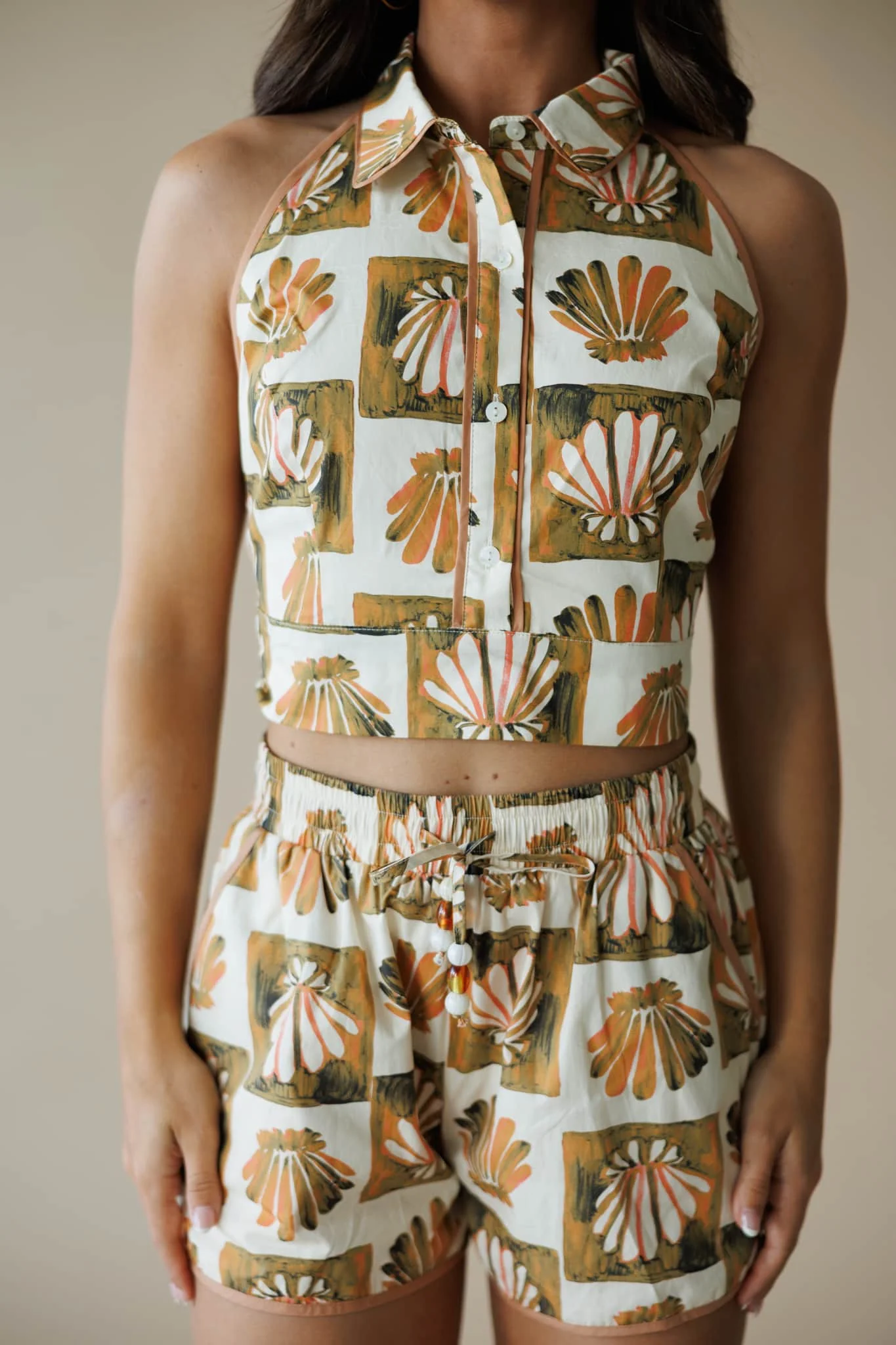 The Seashell Social Halter Top - Image 7