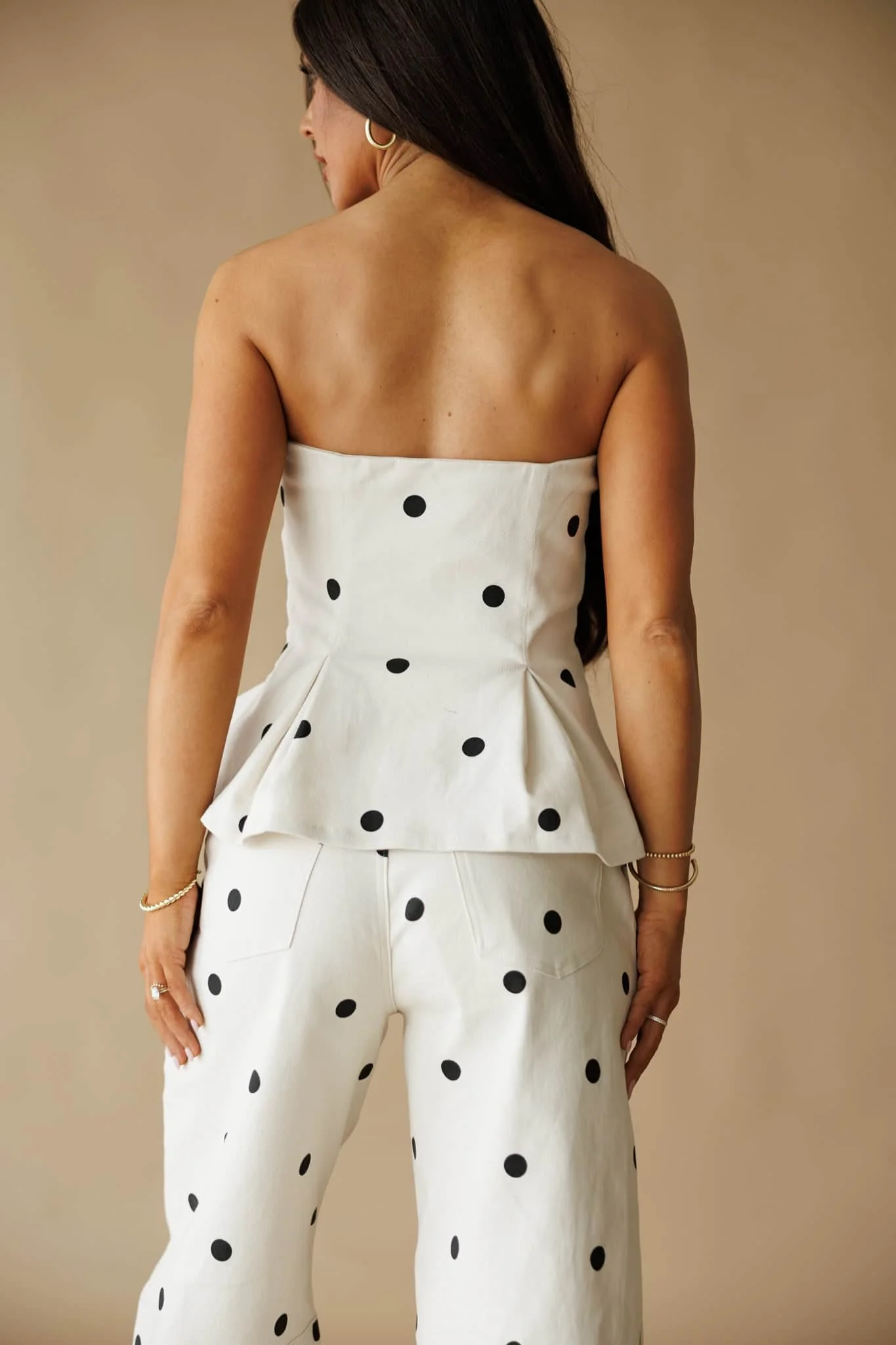 Ivory Polka Dot Top - Image 3