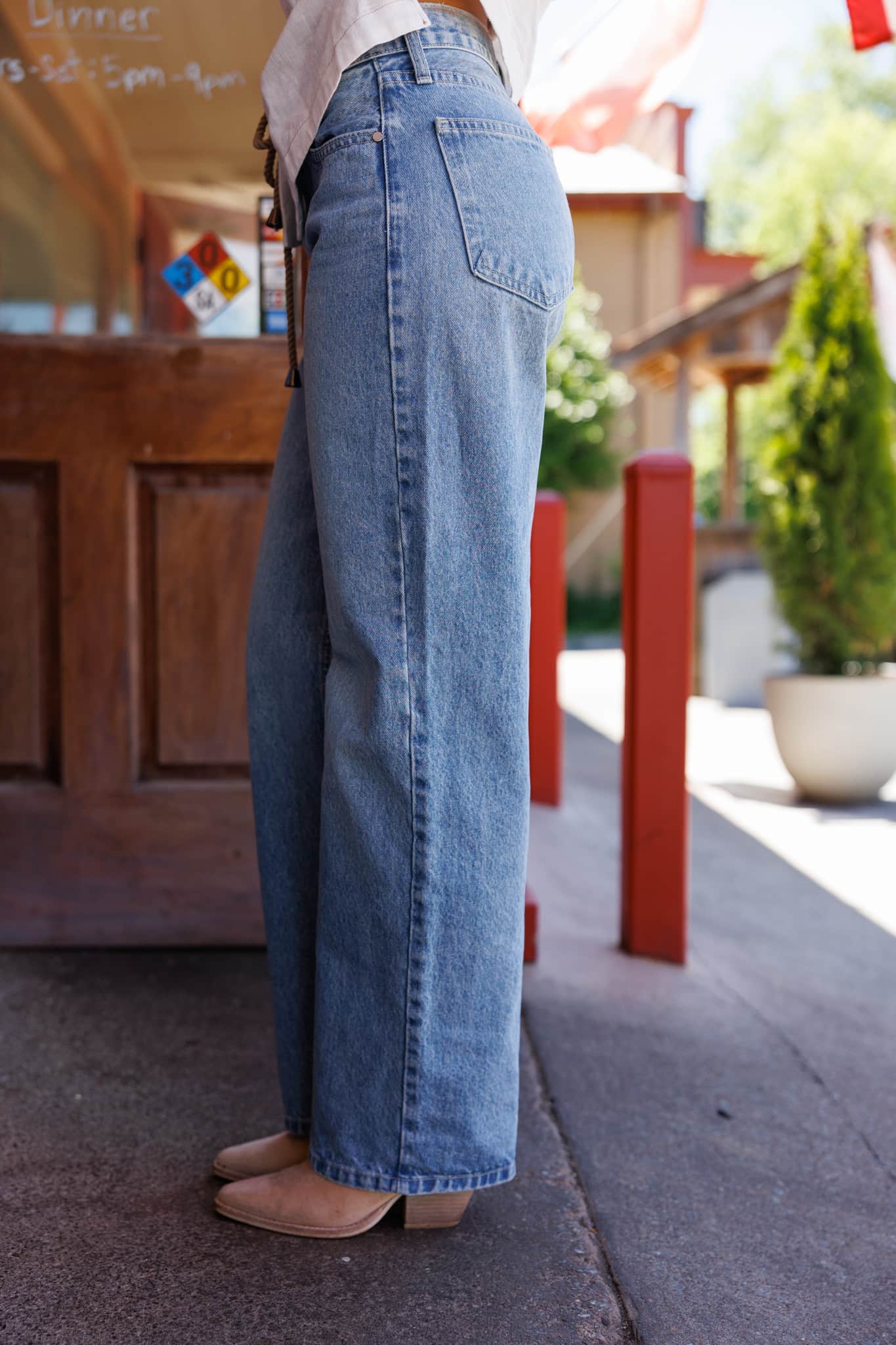Just Black Sunday Straight Jean - Image 4