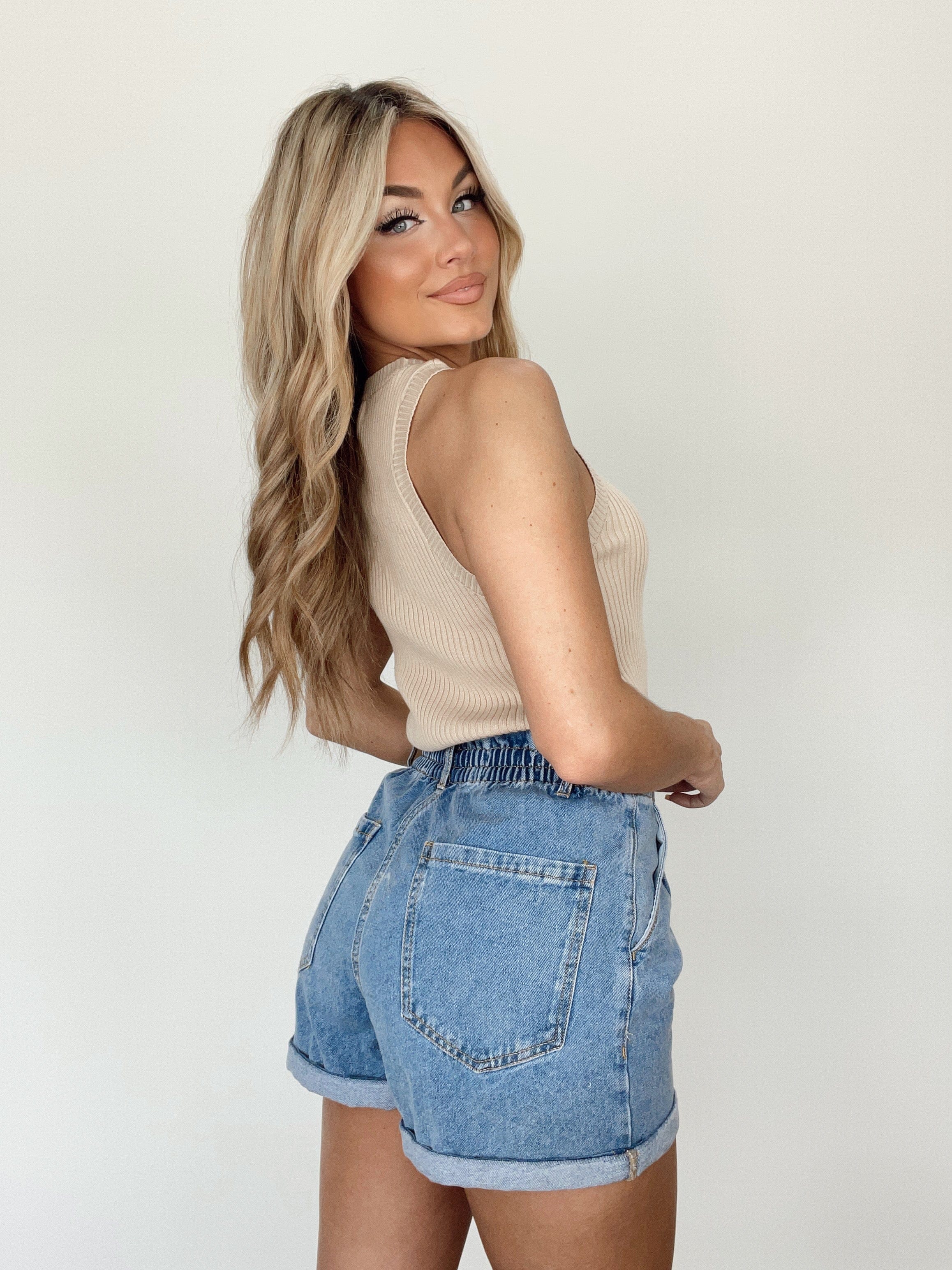 Camilla Ribbed Tank - Image 14