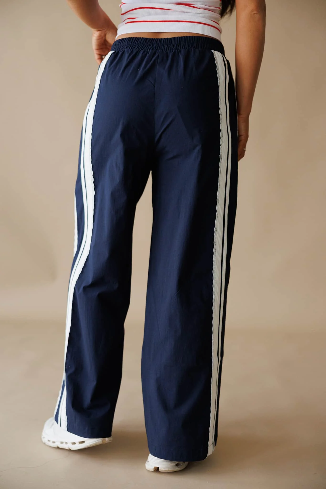 Lace Side Stripe Track Pants - Image 8